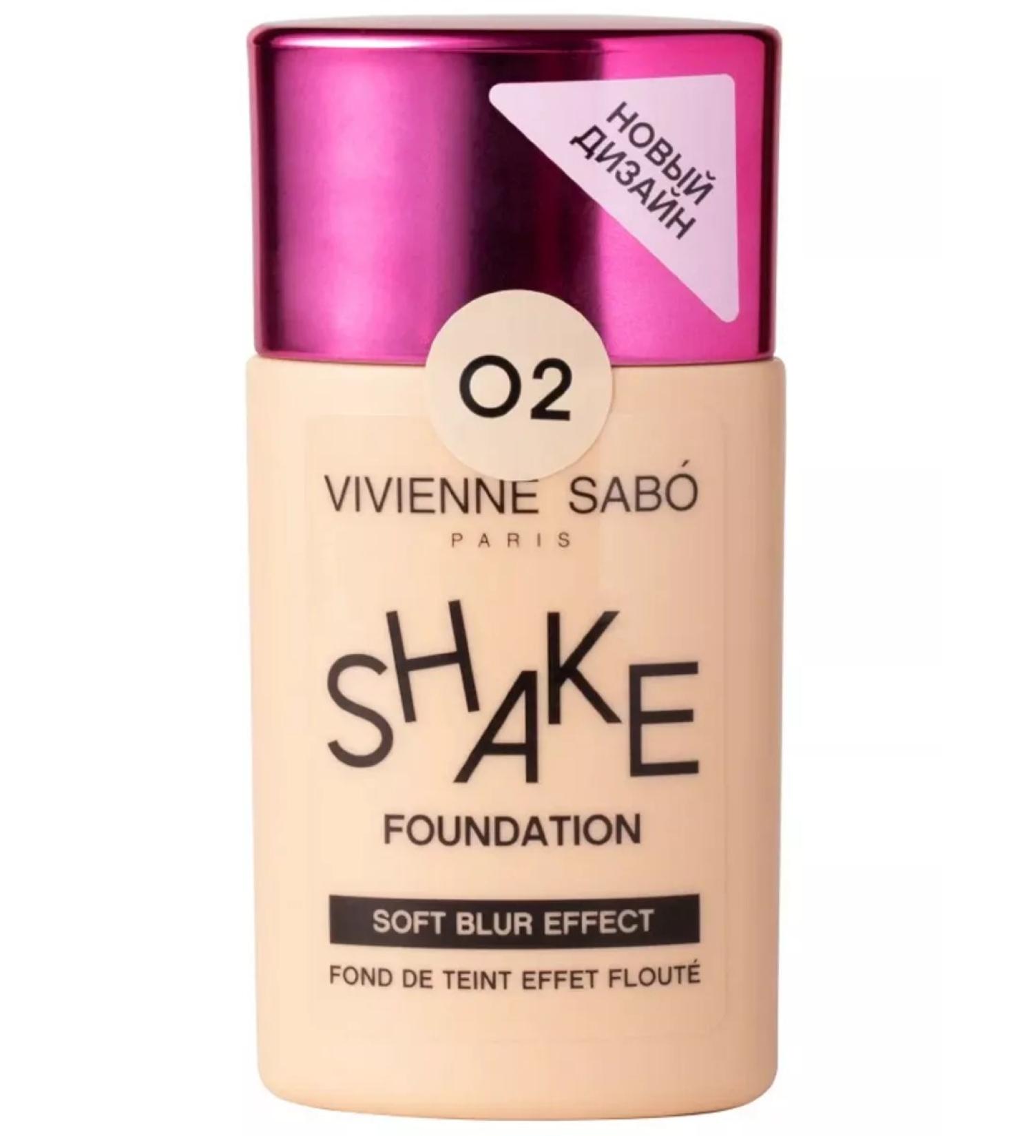 VIVIENNE SABO Cream Tonal Shake Foundation tone 02 beige