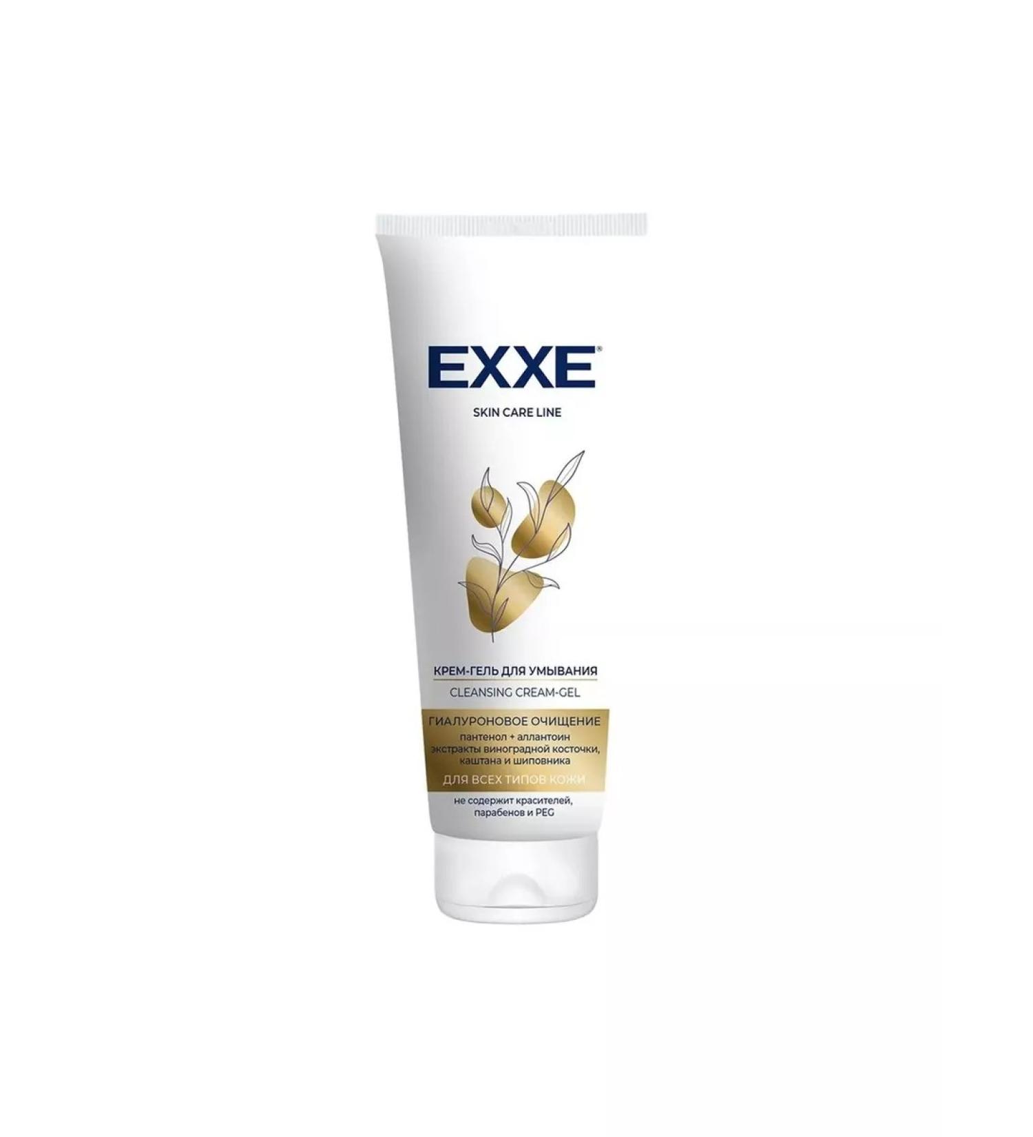 EXE Cream-gel for washing "hyaluronic purification" 120 ml