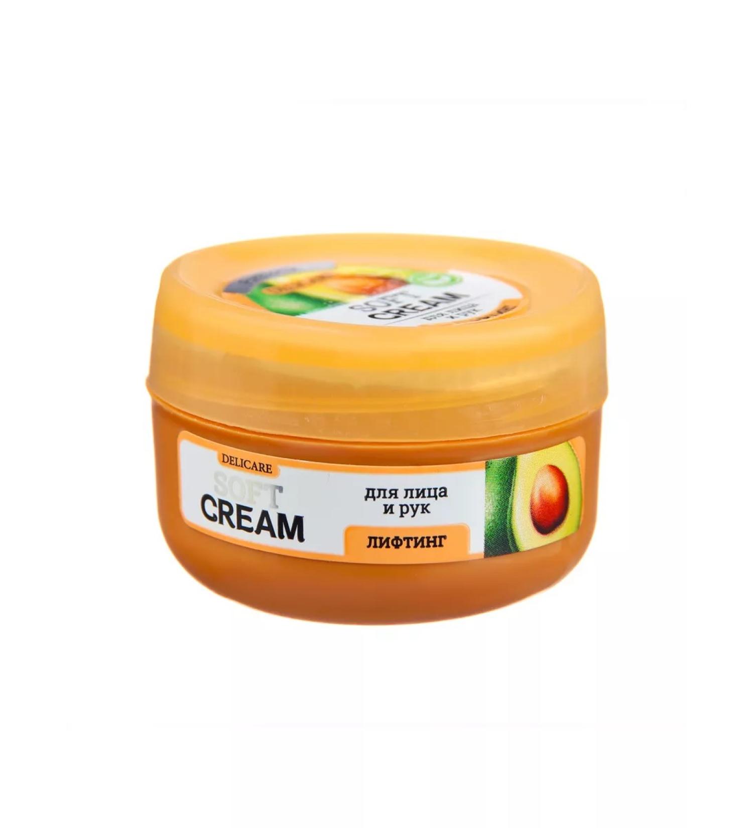 DELICARE Cream lifting for face and hands with avocado extract 30 ml