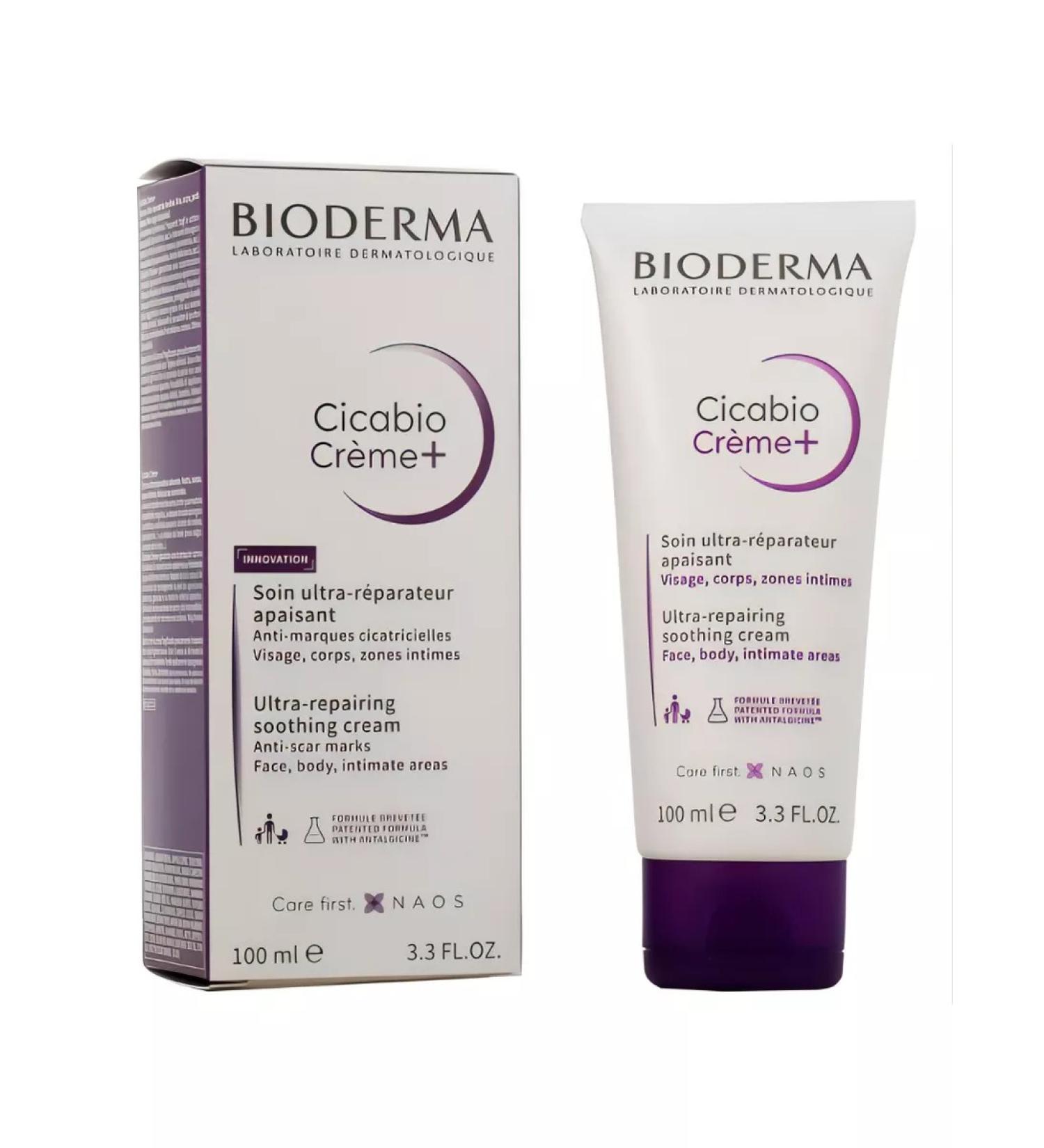 Bioderma Restoring and healing cream Cicabio Plus 100ml - Buy Online on GoSupps.com