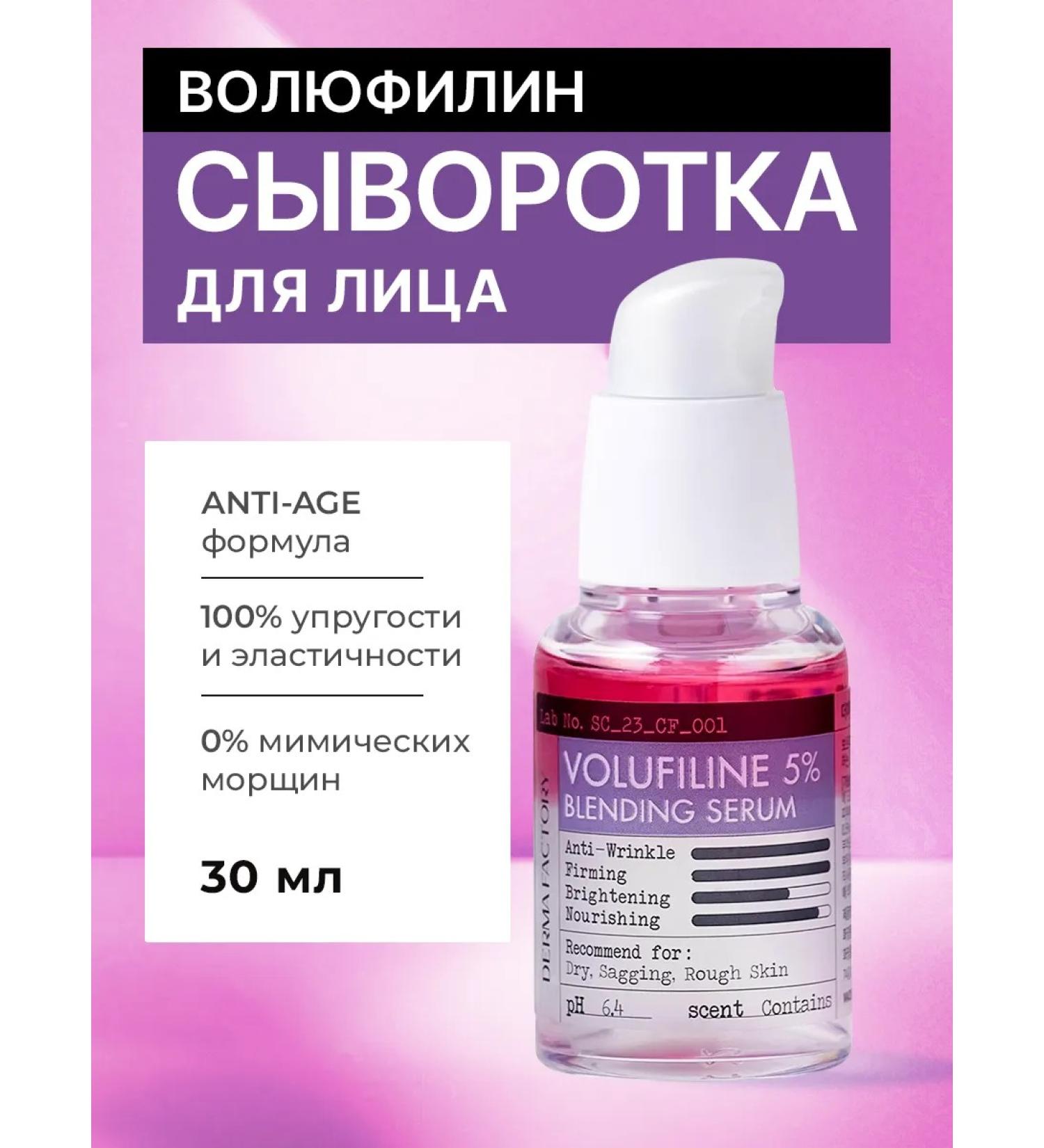 DERMA FACTORY Anti -aging serum for wrinkles - Buy Online on GoSupps.com