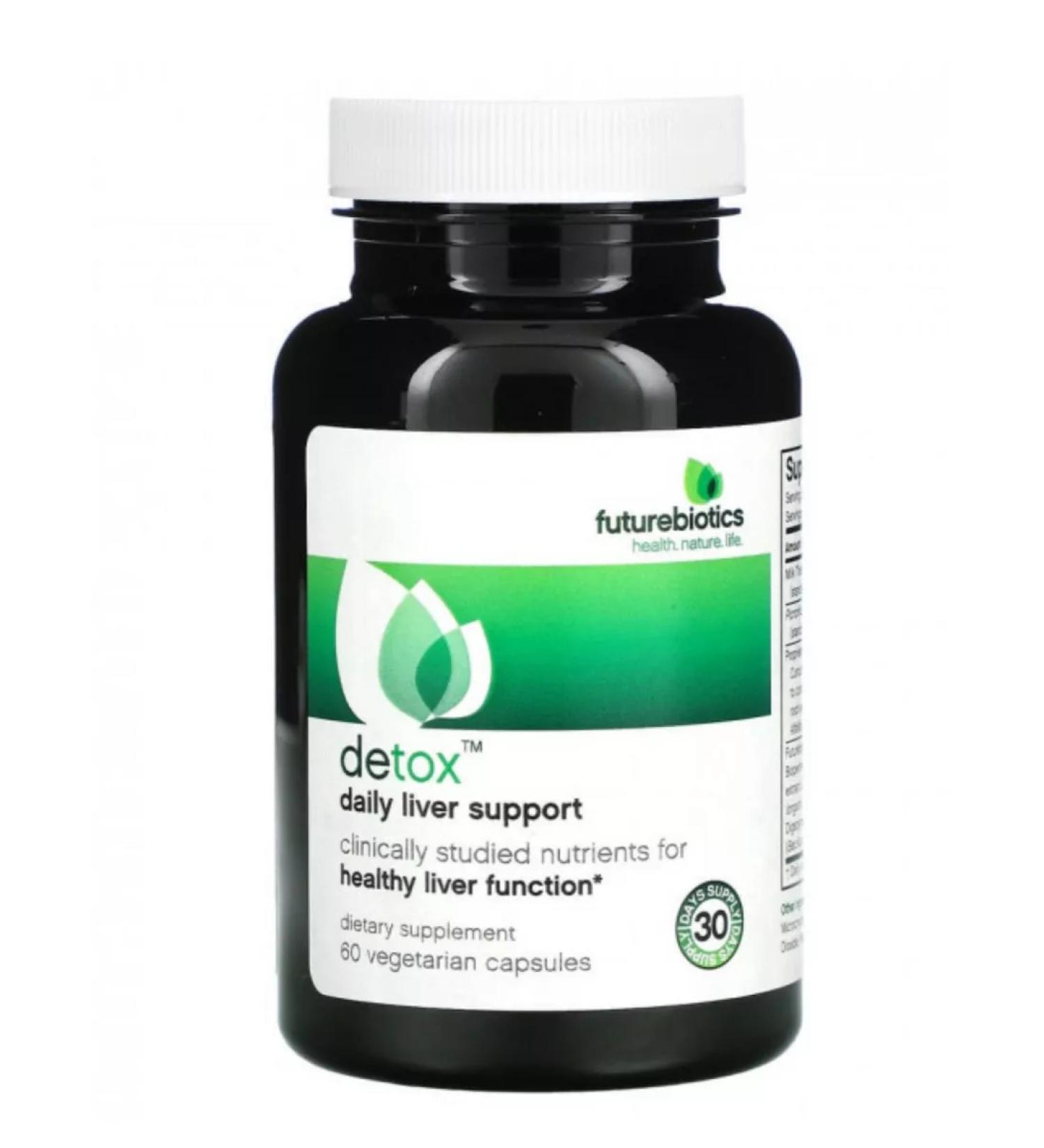 FutureBiotics Detox liver support 60 capsules