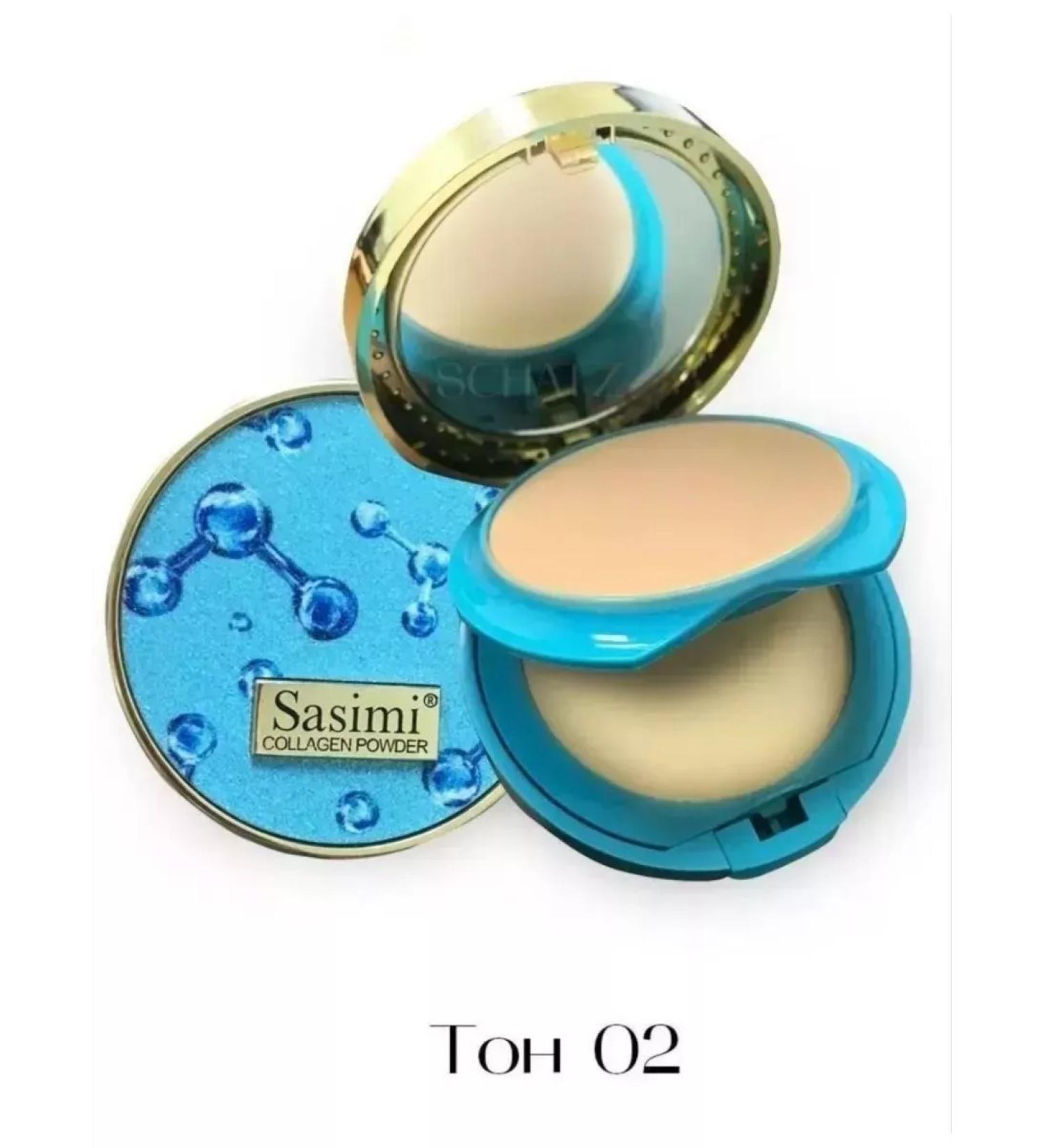 SALE Facial powder matting compact compact with a mirror tone 02 - Buy Online on GoSupps.com