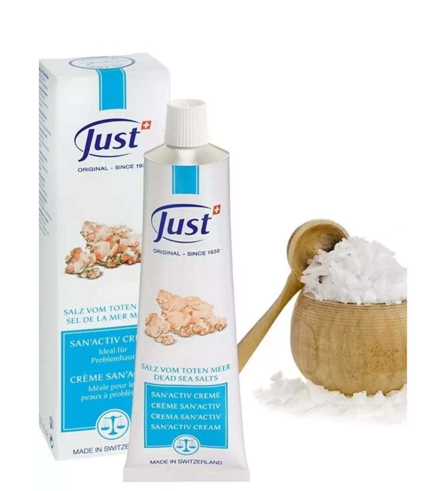 Just Cream San Aktiv 100 ml - Buy Online on GoSupps.com