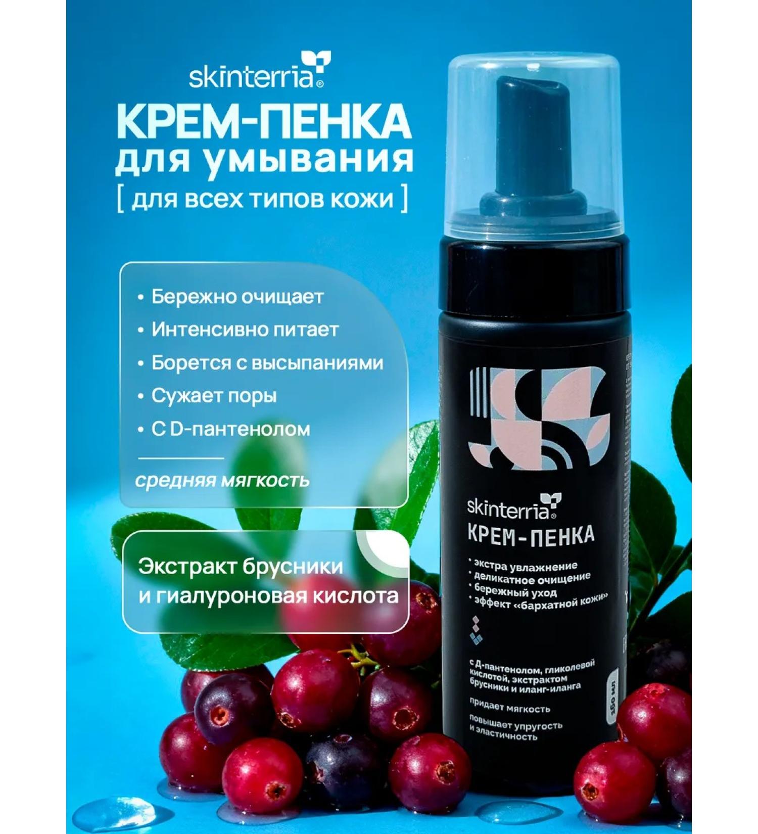SKINTERRIA Foam for washing the face - 160 ml