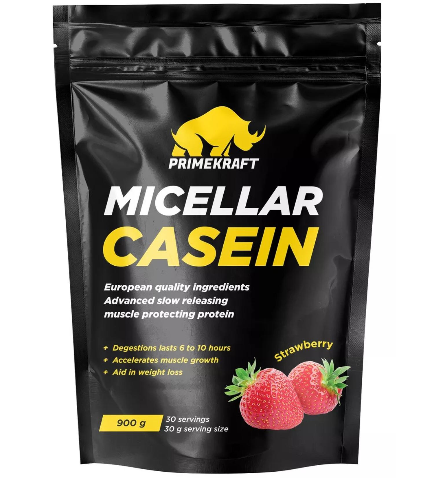Prime Kraft Casein Micellar Casein Micellar Casein 900 grams - Buy Online on GoSupps.com