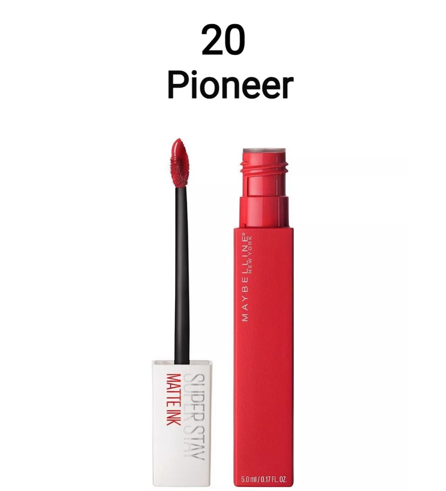 Maybelline New York Lipstick matte mattail Maybelline Super Stay Matte Ink 20 - Buy Online on GoSupps.com