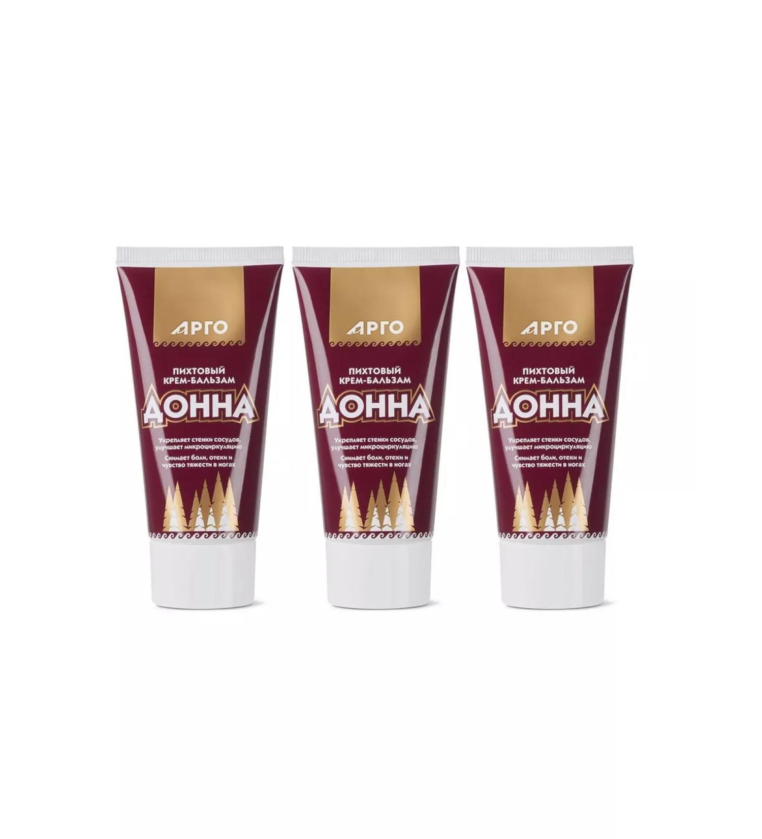 Donna fir cream balm for varicose veins edema 3pcs - Buy Online on GoSupps.com