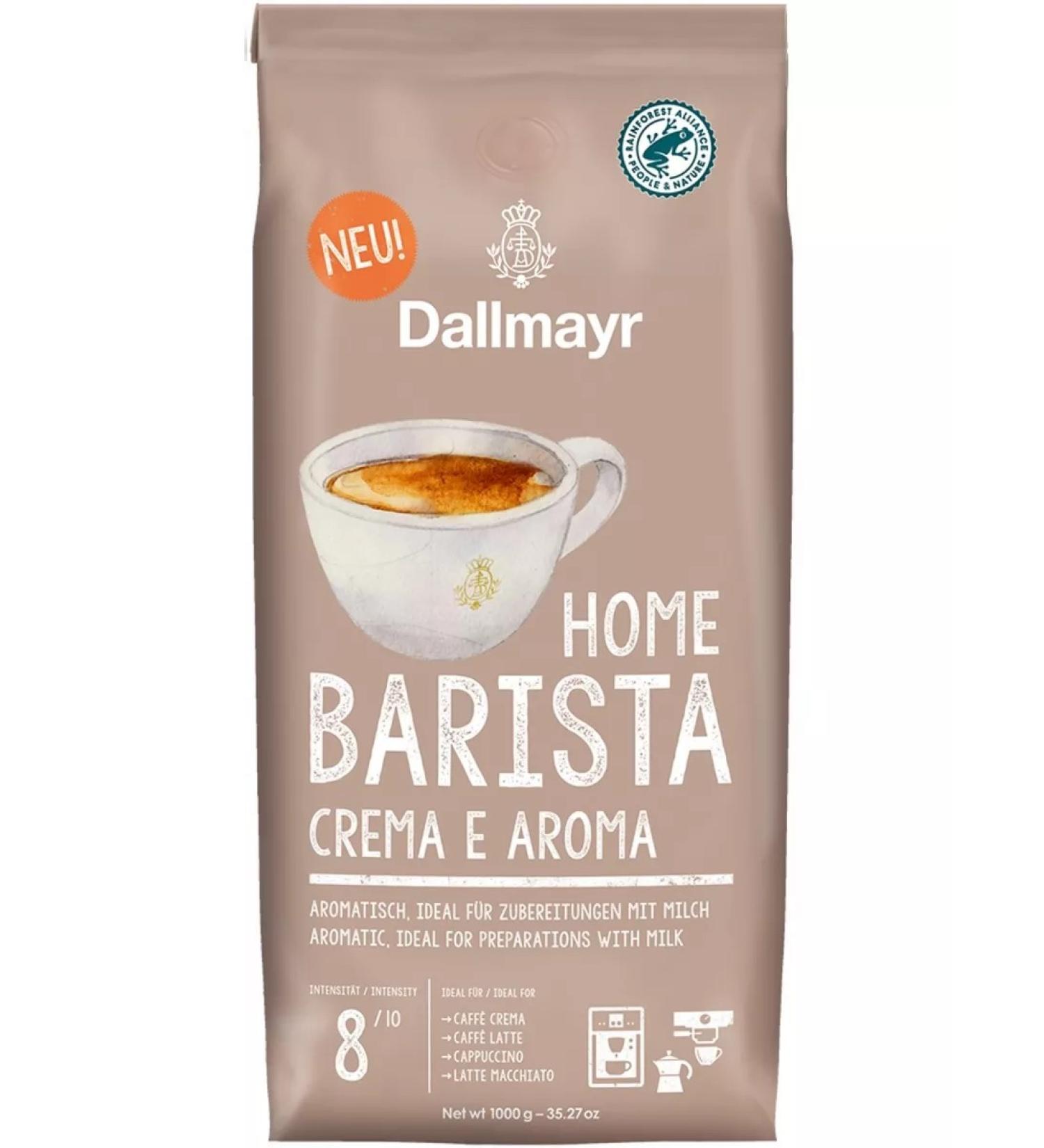 dallmayr Coffee in Dallmeier Home Barista Crema E AROMA 1kg