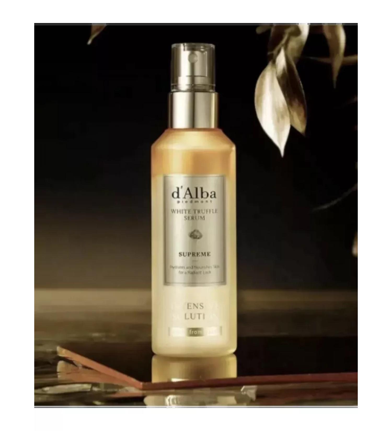 d'Alba A rejuvenating serum with a white truffle 100ml - Buy Online on GoSupps.com