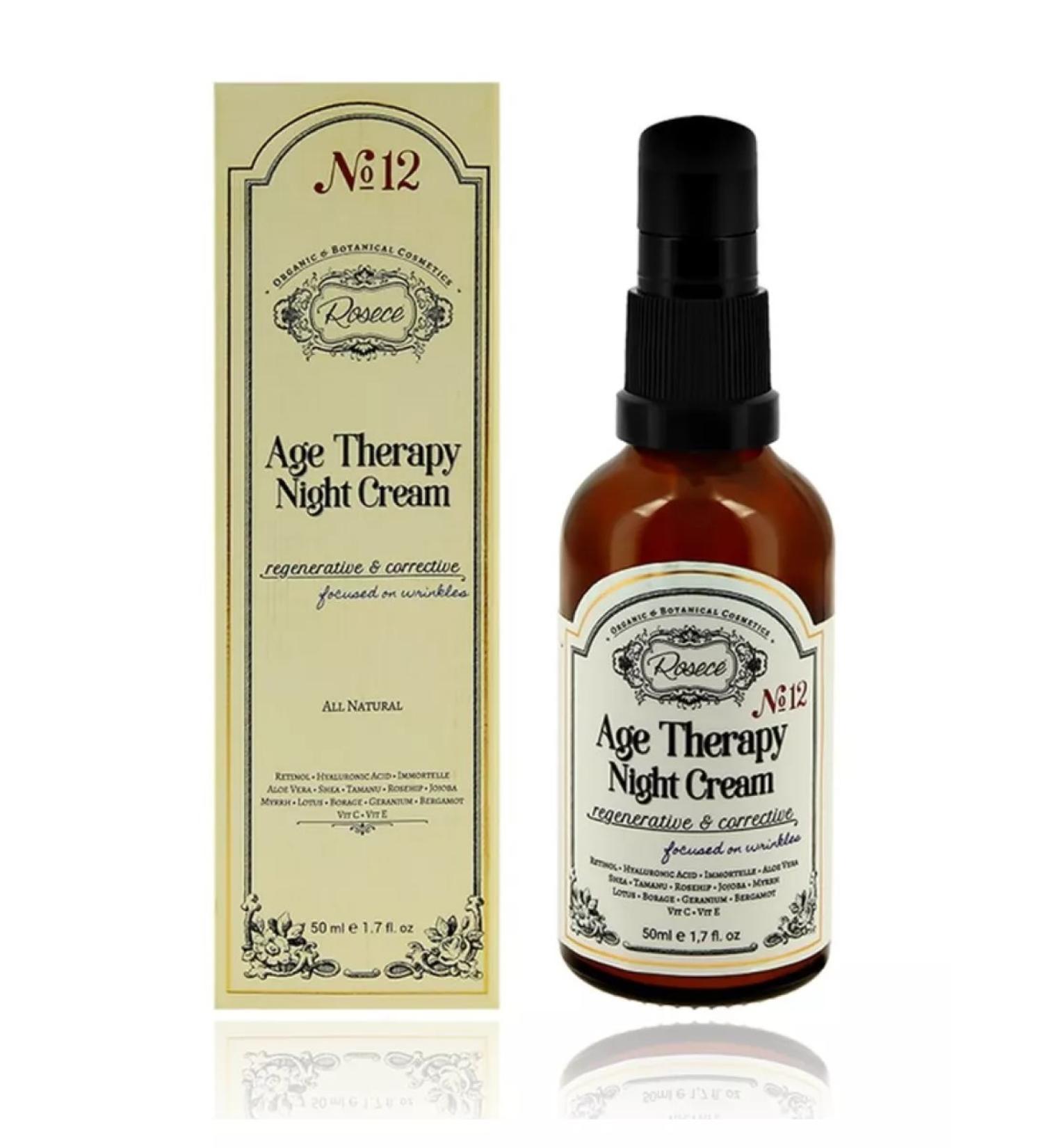 Rosece Night face cream (Anti-Age) - Buy Online on GoSupps.com