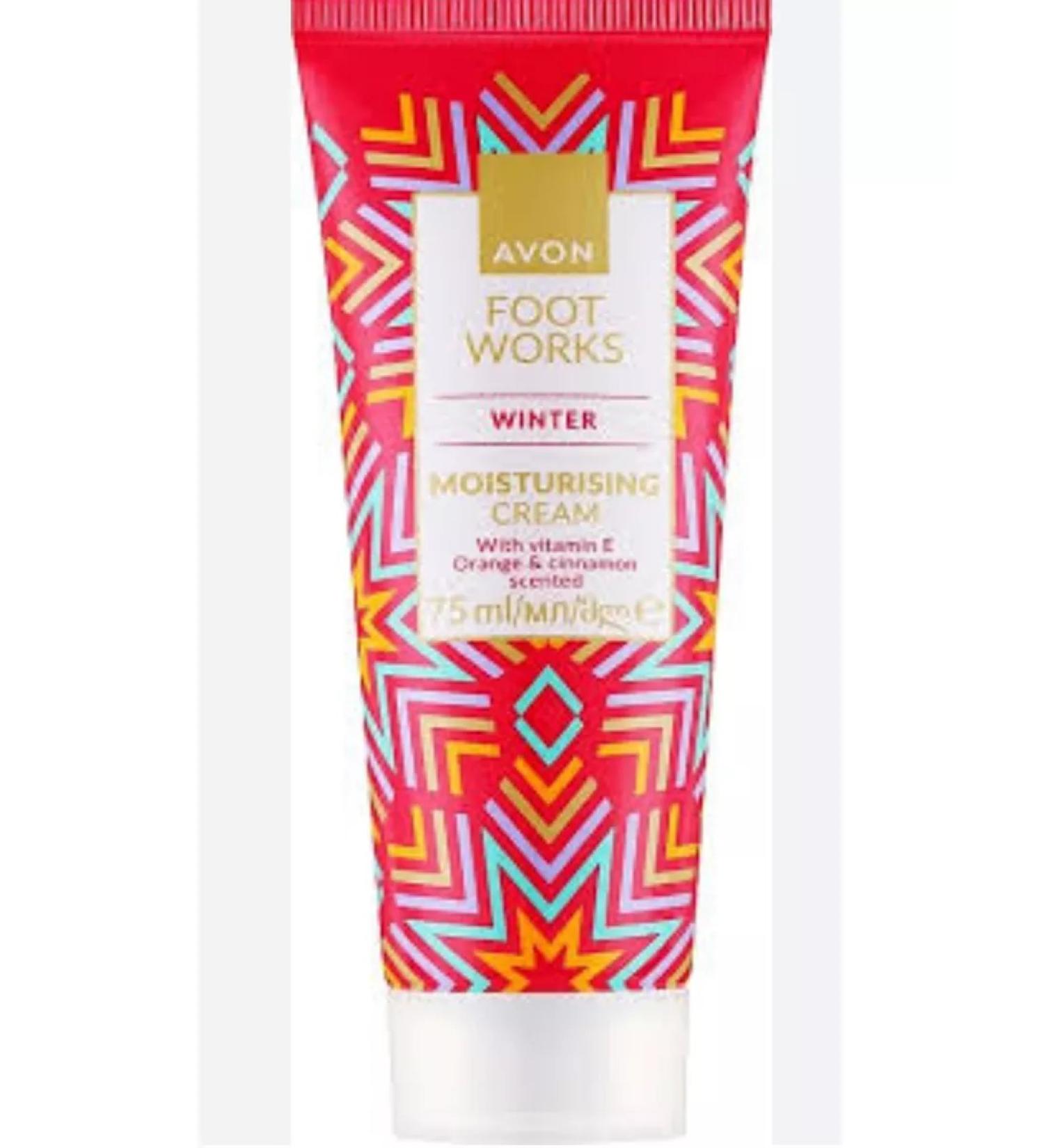 AVON Moisturizing legs orange and cinnamon 75 ml