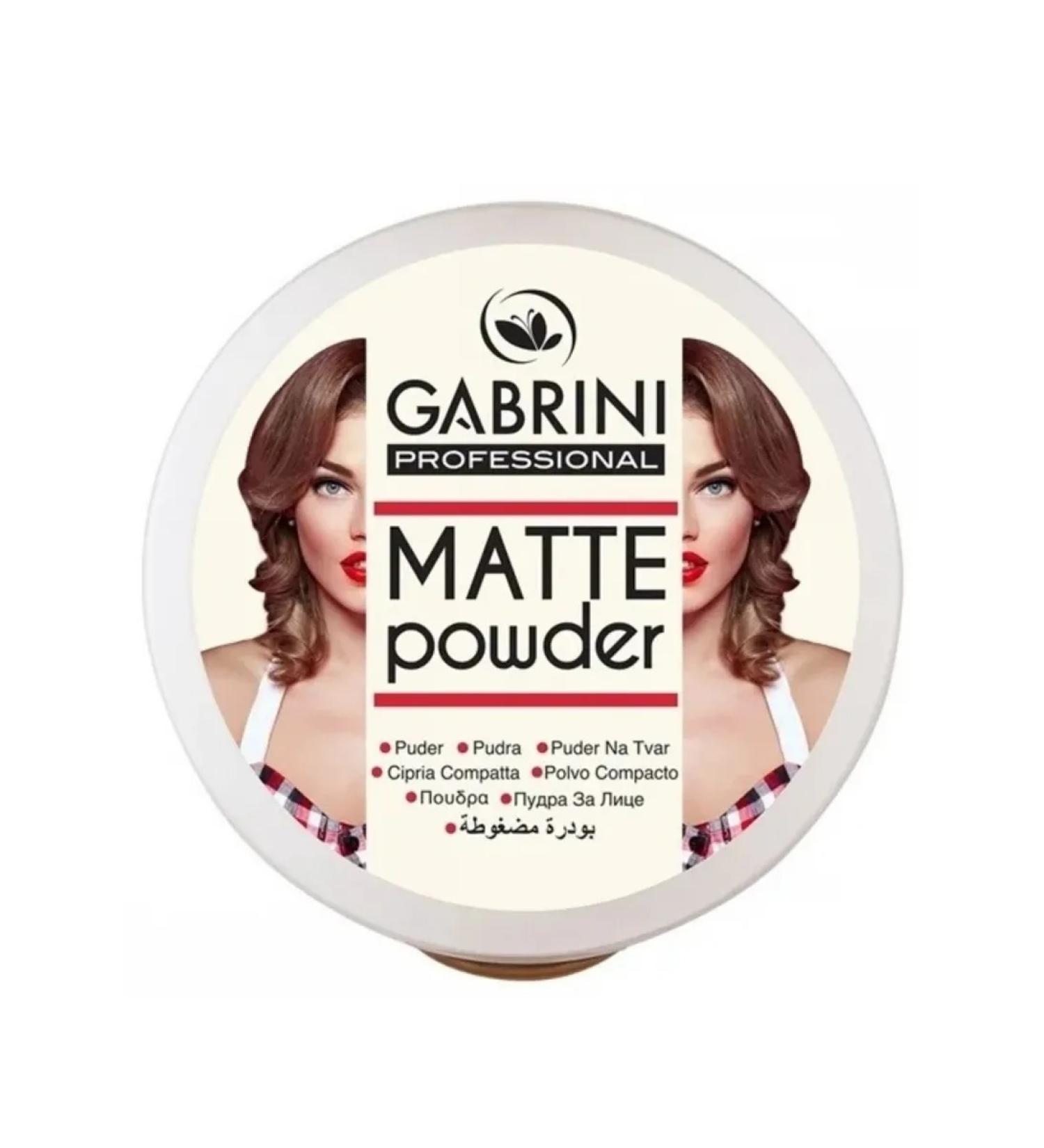 GABRINI Facial powder matting 02 tone