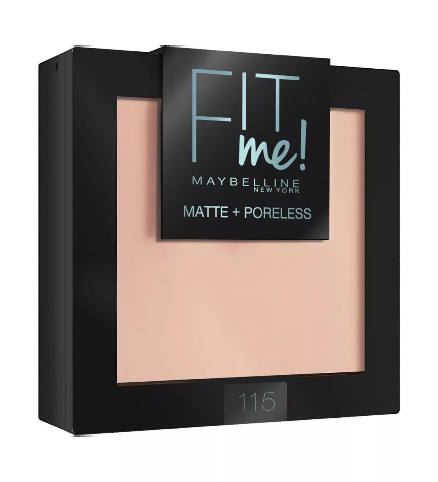 Maybelline New York Powder matting fit me shade 115 ivory - Buy Online on GoSupps.com