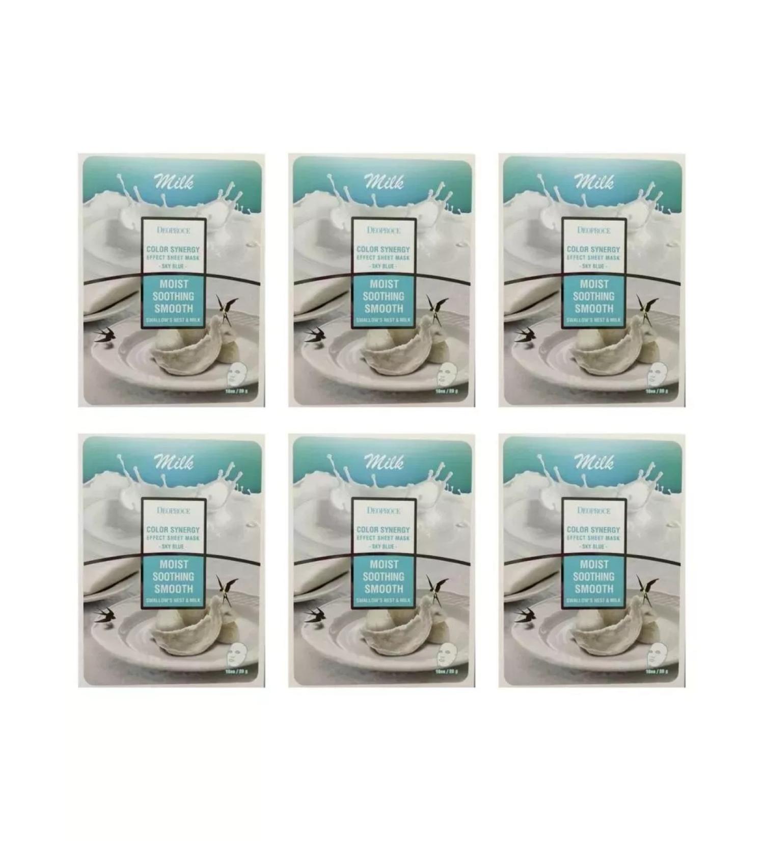 DEOPROCE Mask with an extract of a swallow nest and milk 20 g