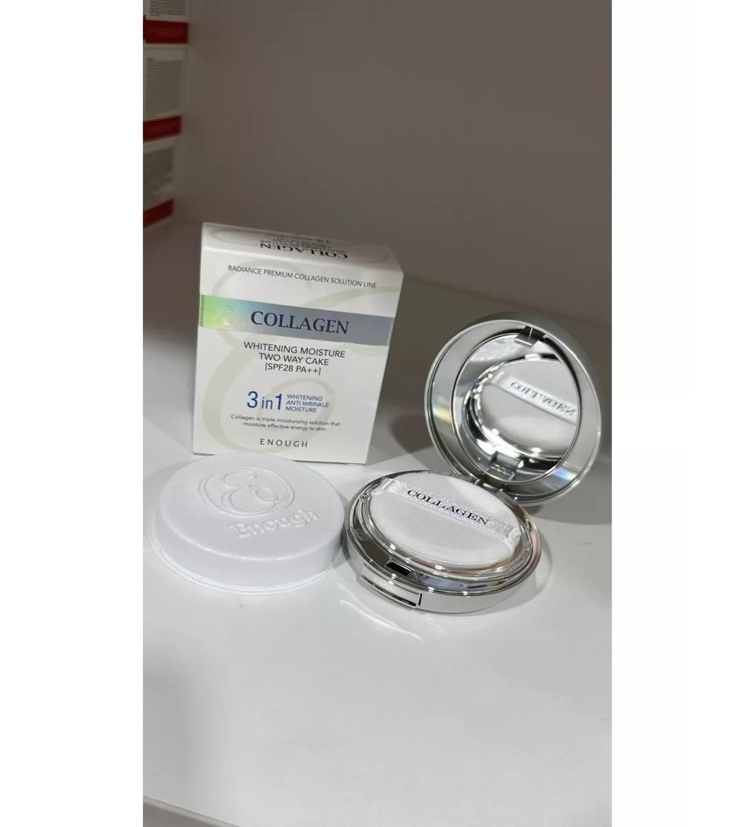 Korean cosmetics Moisturizing matting powder collagen tone 13 - Buy Online on GoSupps.com