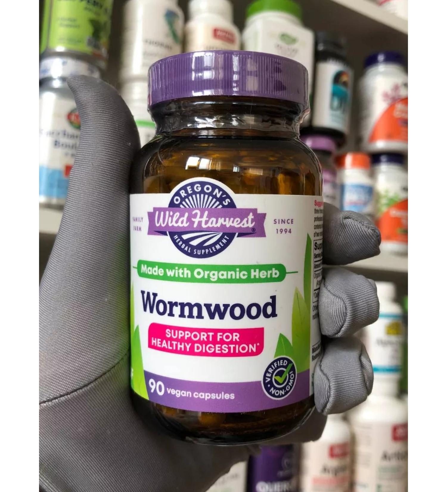 Wild Harvest Wormwood in Wormwood capsules