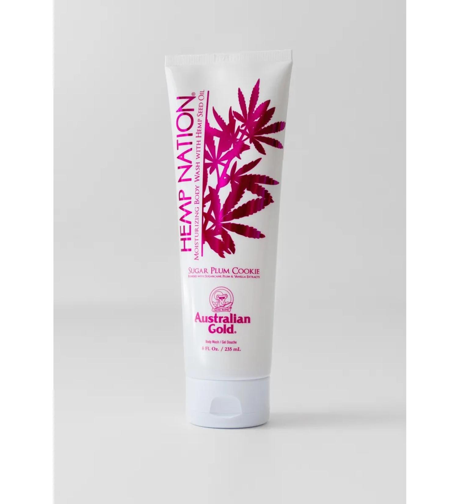 Australian Gold Hemp Nation Sugar Plum Cookie Body Wash Shower Gel - Buy Online on GoSupps.com