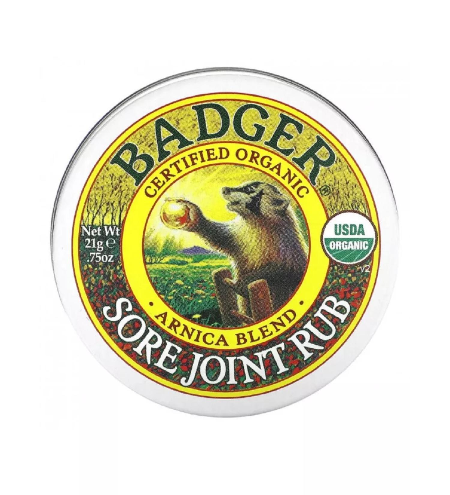 Badger Joint pain cream arnica extract 21 g - Buy Online on GoSupps.com