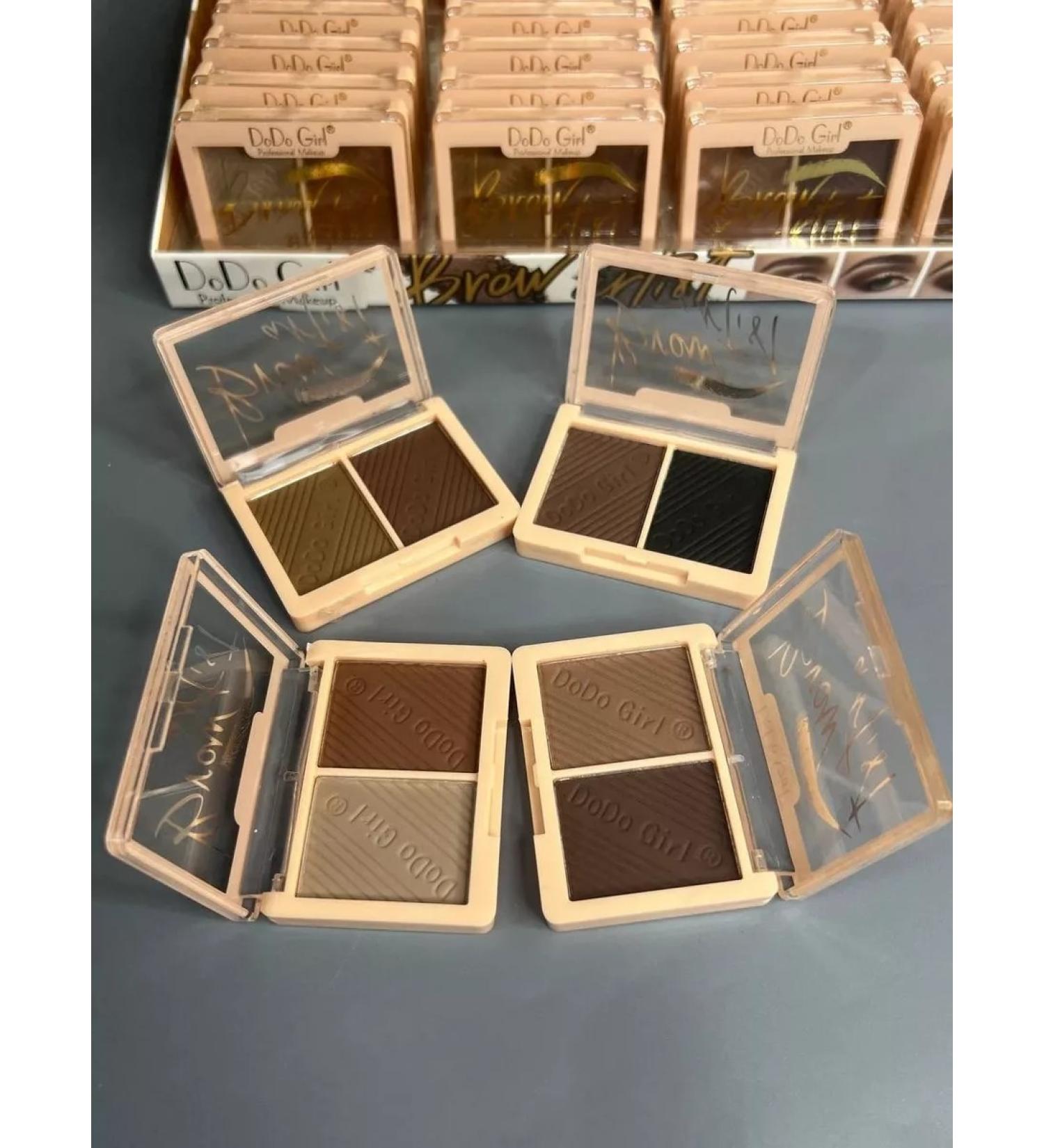 for everyone Palette for eye makeup and eyebrows Dodo Girl 4 pcs - Buy Online on GoSupps.com