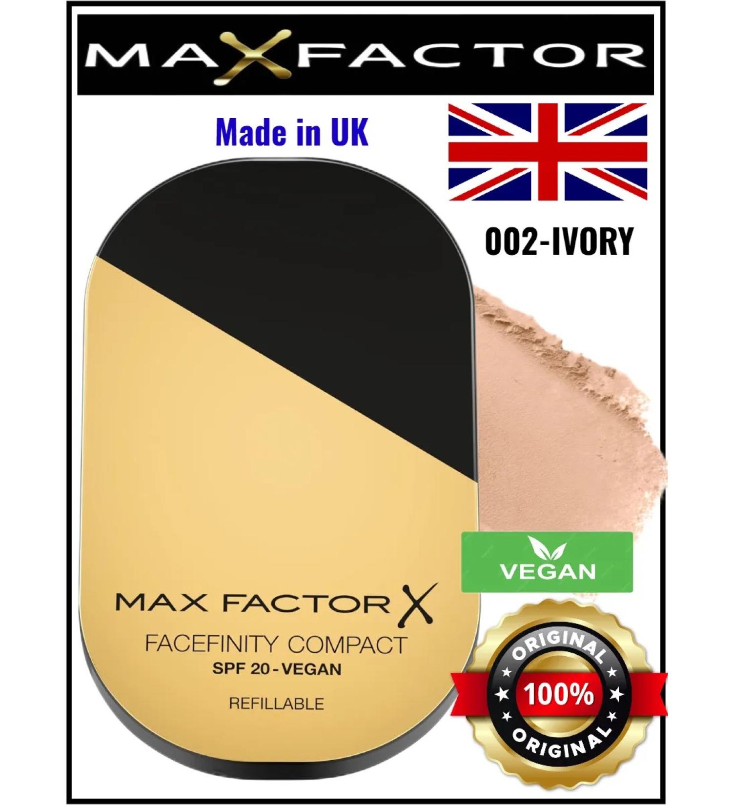 MAX FACTOR POWDER Compact powder max factor tone 002 ivory - Buy Online on GoSupps.com