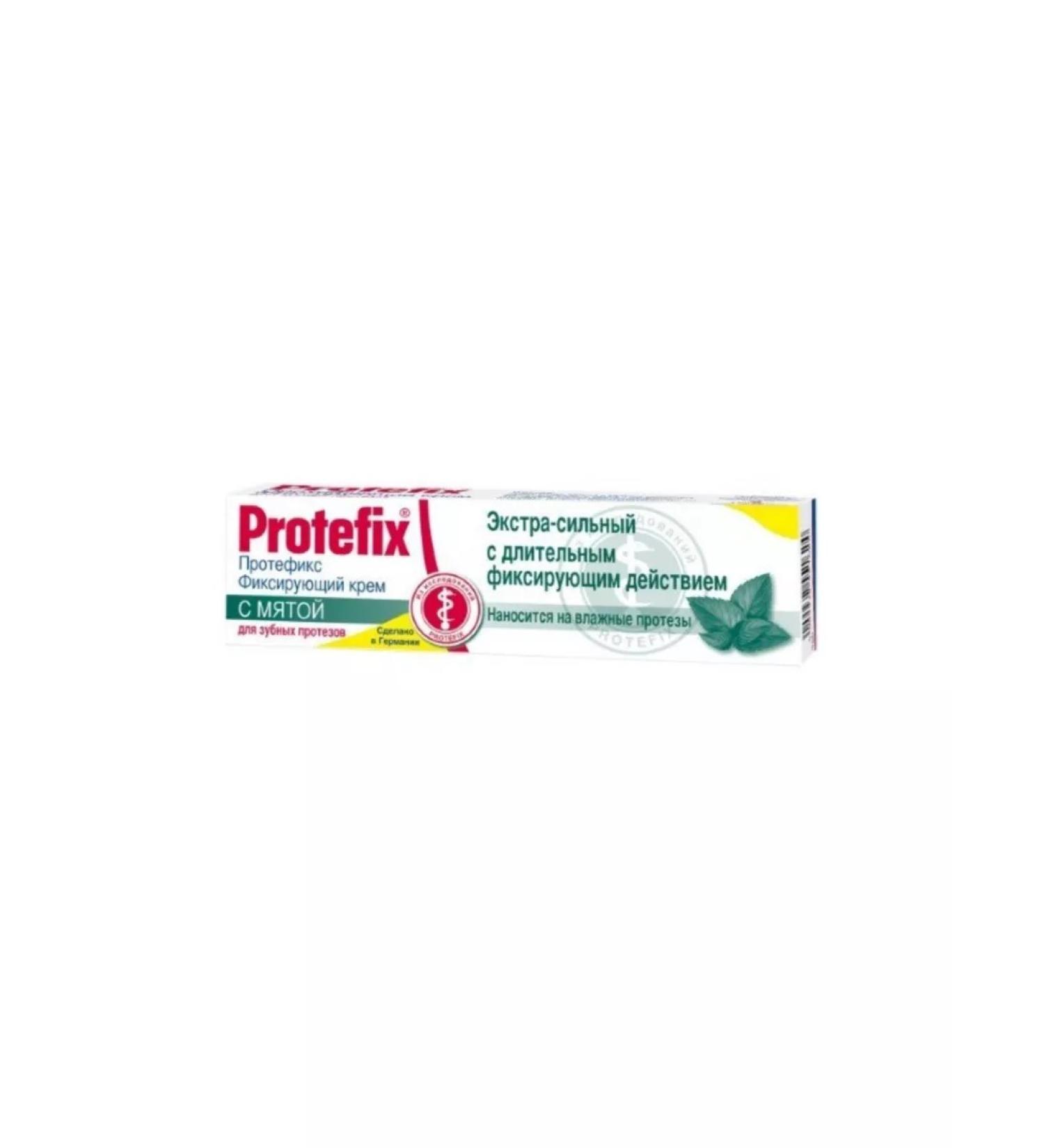 PROTEFIX Extrashile mint cream 40 ml 47 g - 1pc - Buy Online on GoSupps.com