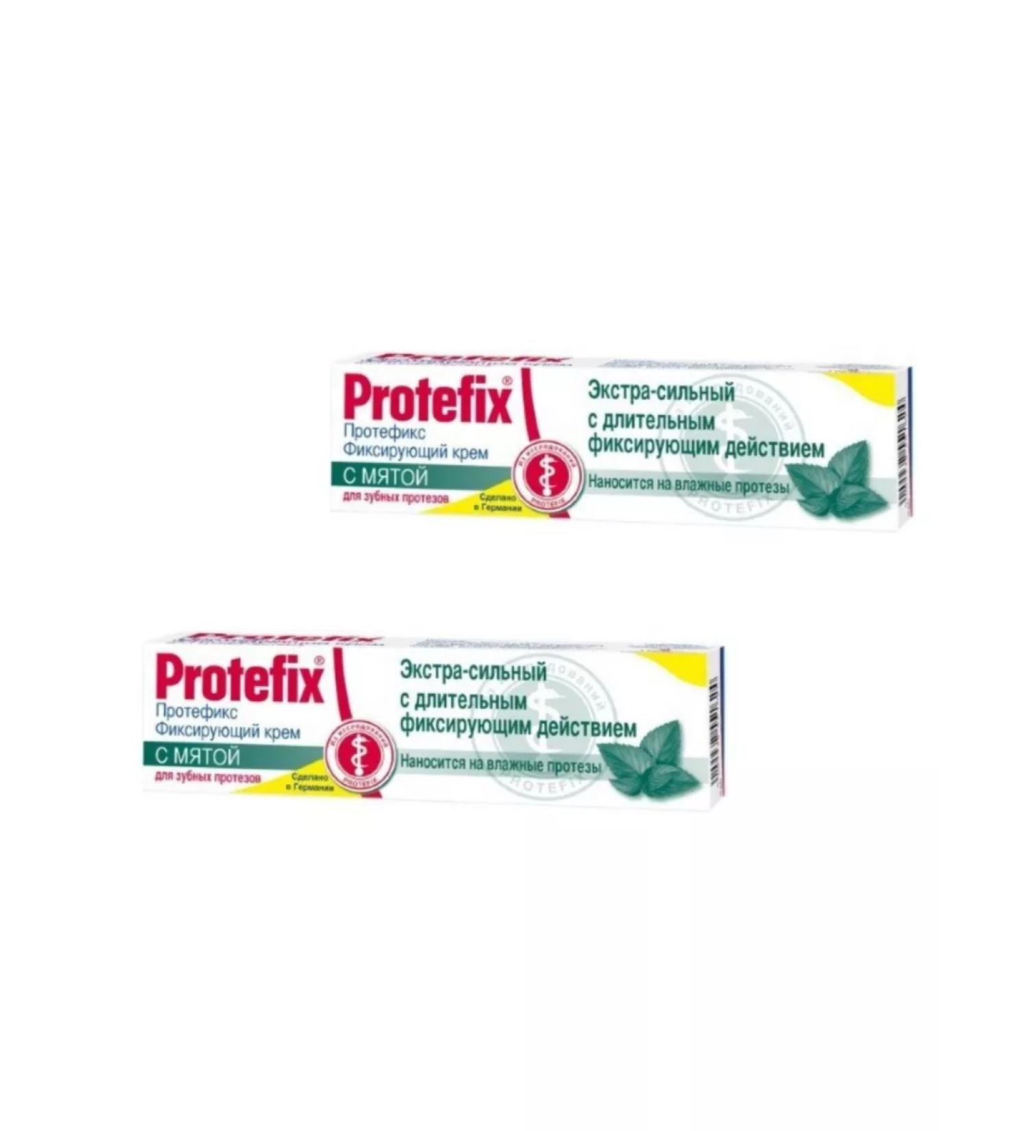 PROTEFIX Extrashile mint cream 40 ml 47 g - 2pcs - Buy Online on GoSupps.com