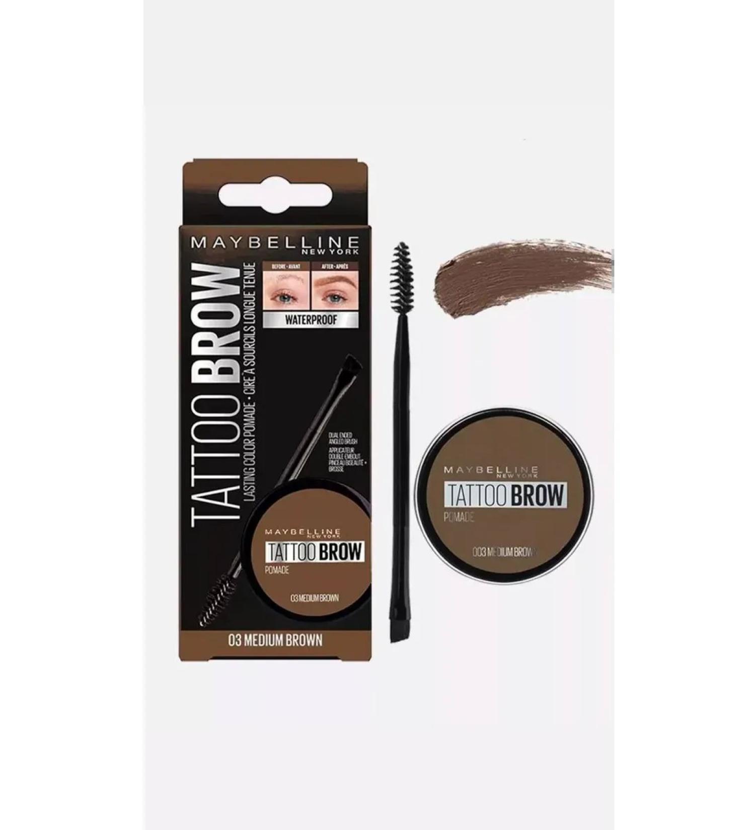 Maybelline New York Brow Tattoo 003 Brown lipstick - Buy Online on GoSupps.com