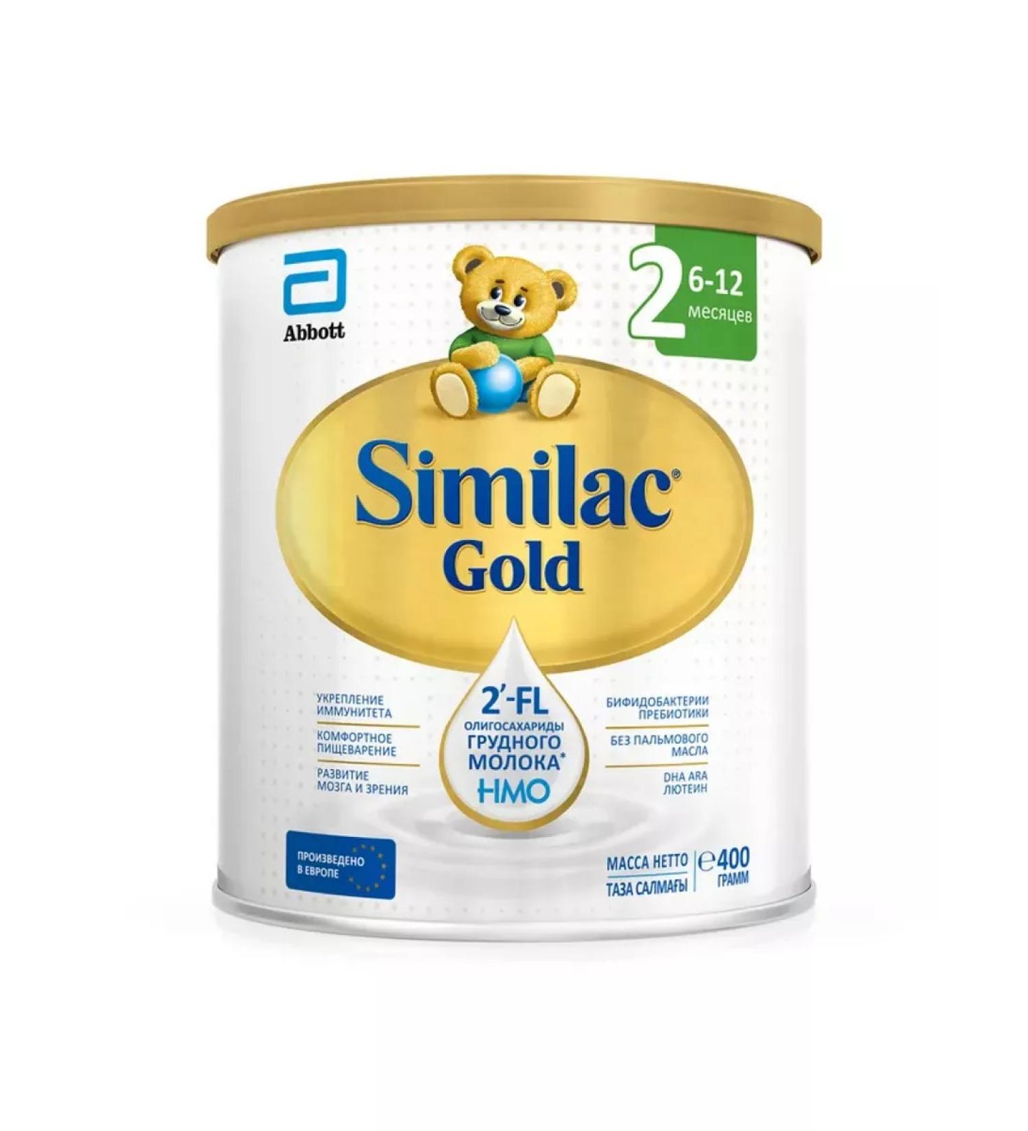 Similac Milk mixture Gold 2 from 6 months 400g 1pc - Buy Online on GoSupps.com