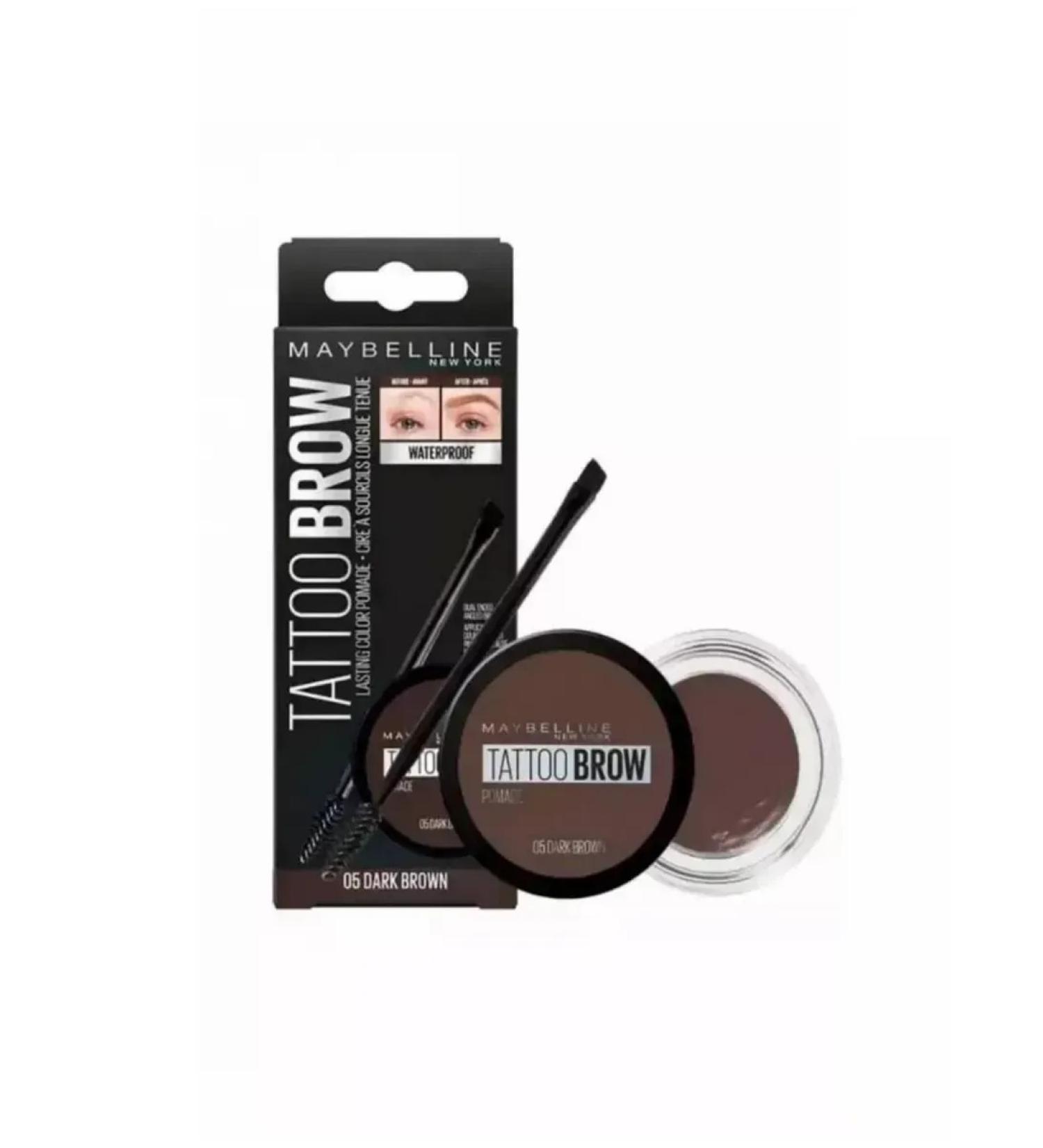 Maybelline New York Brow Tattoo 005 Brow Brow lipstick Dark Break - Buy Online on GoSupps.com