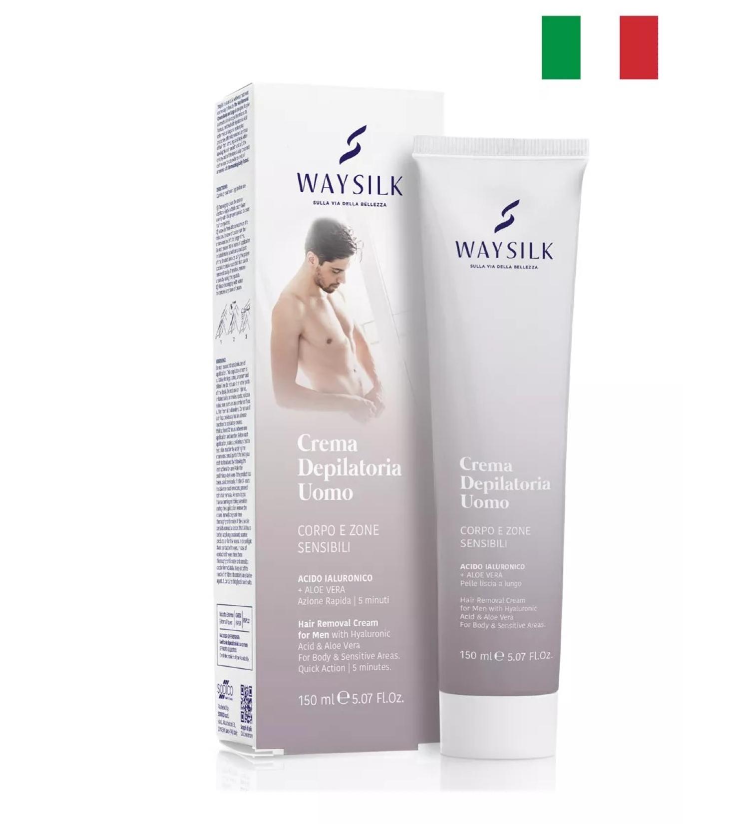 Way Silk Male depressor body cream 150ml - Buy Online on GoSupps.com