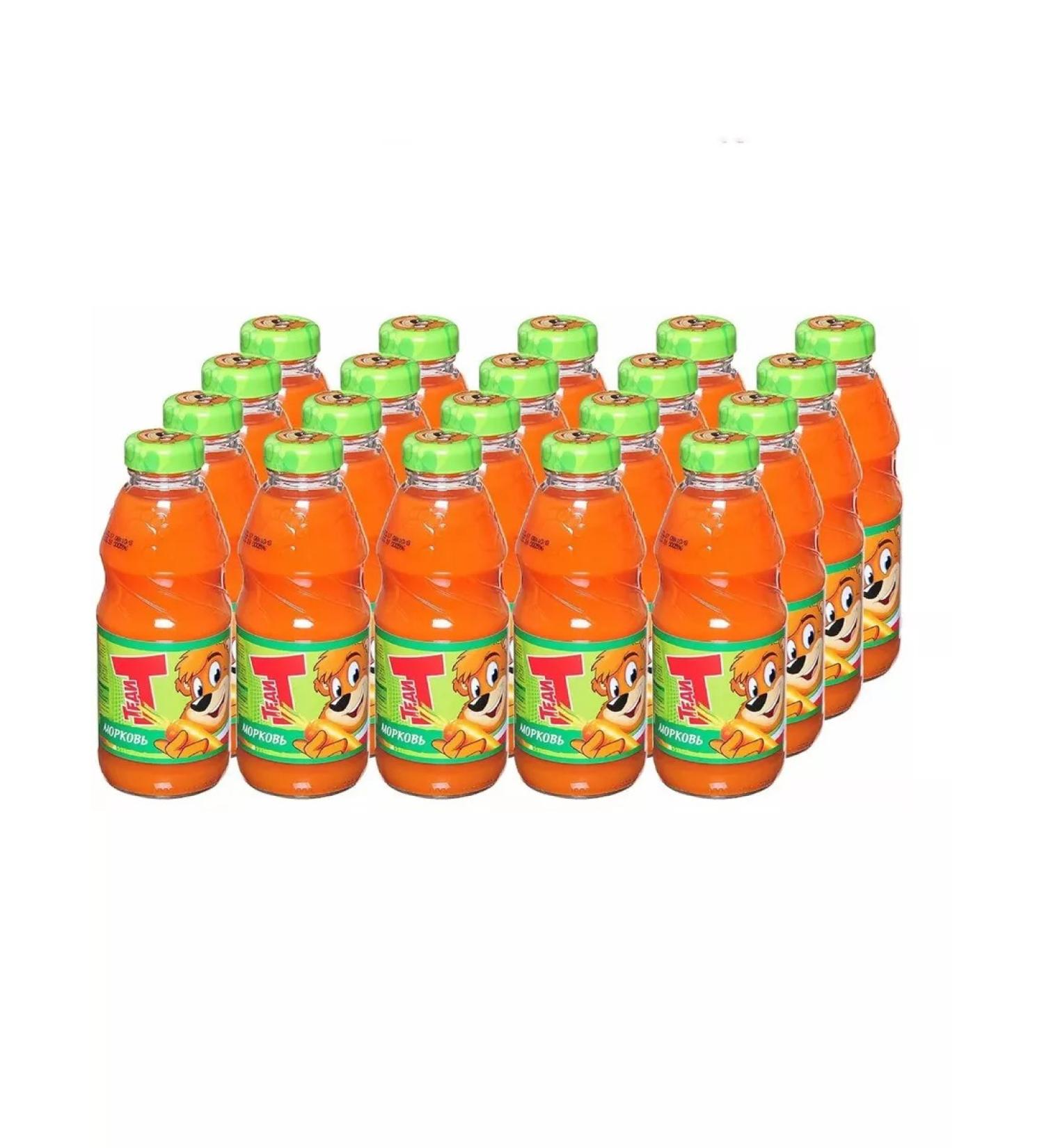 Teddy Nectar carrots 0.3 l 20 pcs - Buy Online on GoSupps.com