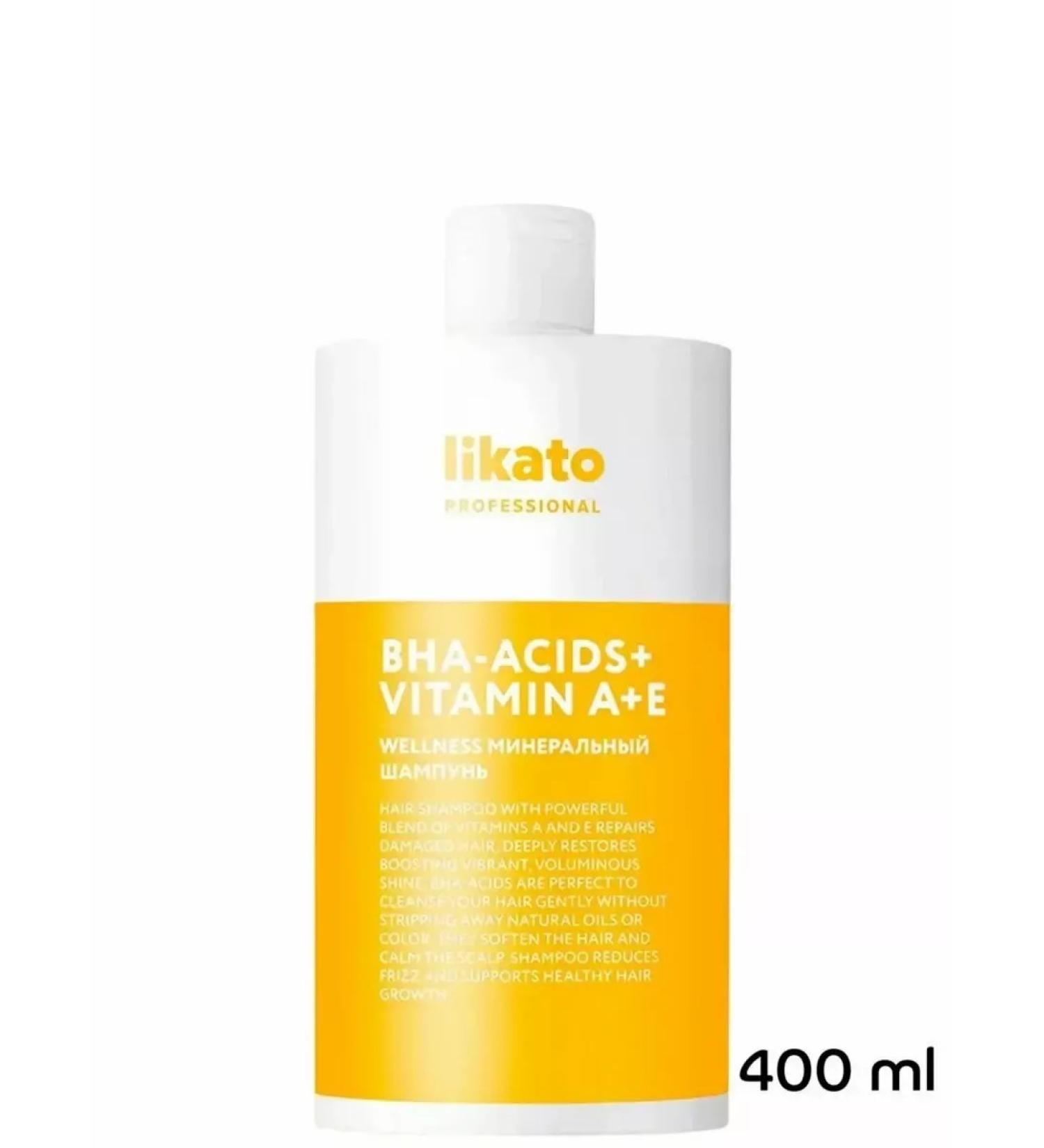 Likato Mineral shampoo for thin oily hair Wellness 400 ml
