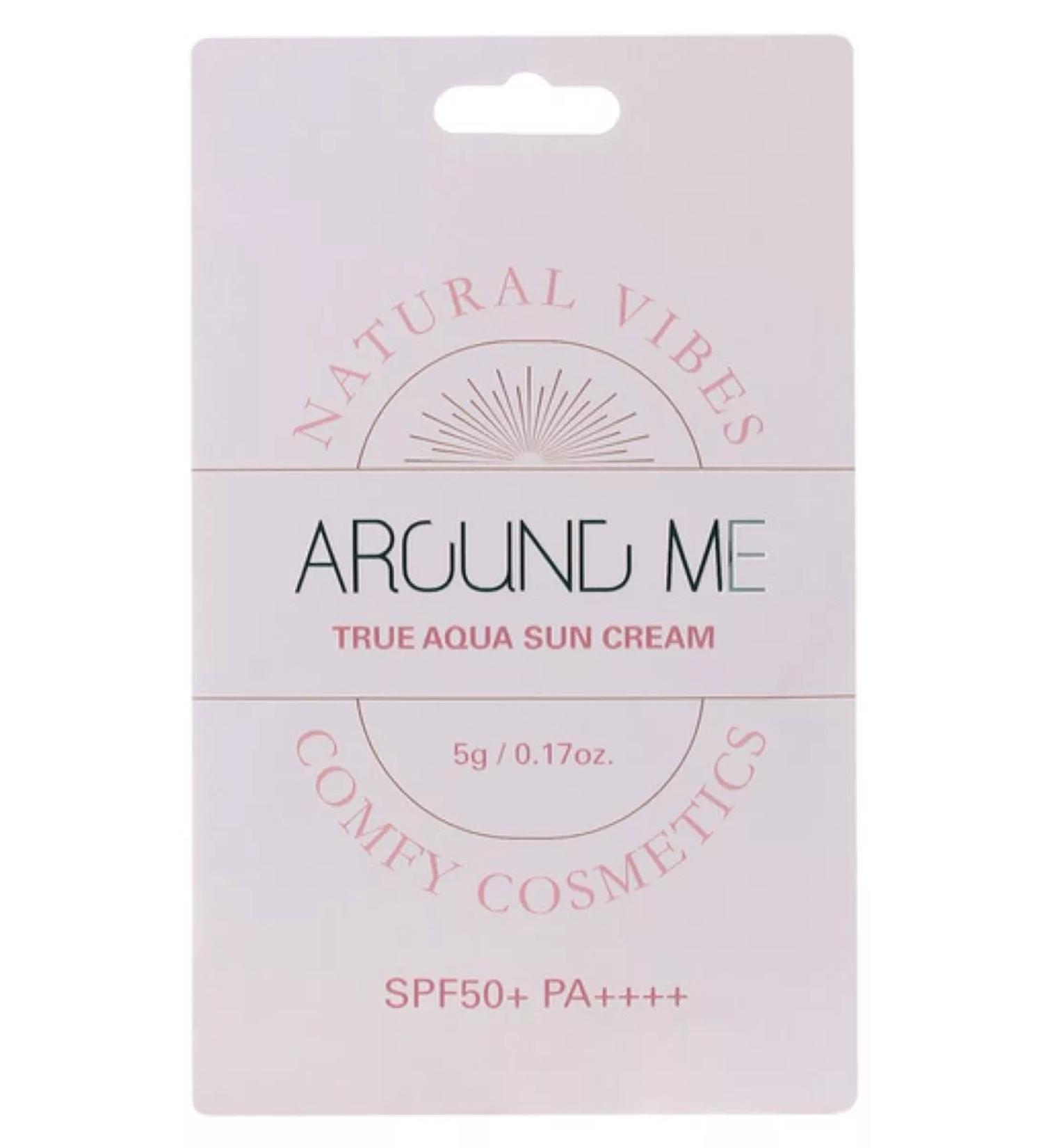 WELCOS Cream Sunwall sample True Aqua Sun Cream 5 g -10 pcs