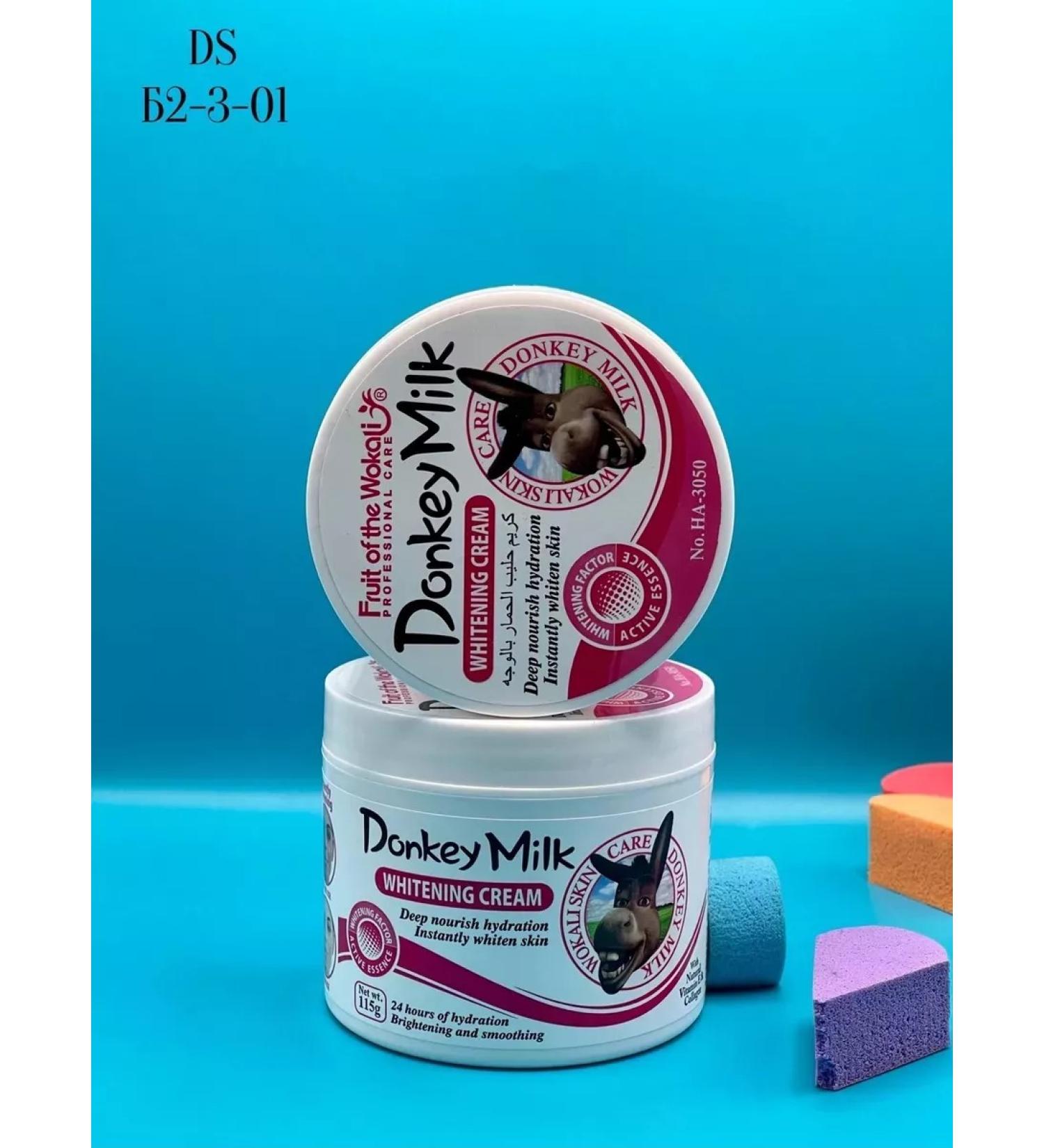 Donkey milk Whitening cream original for the face - Buy Online on GoSupps.com