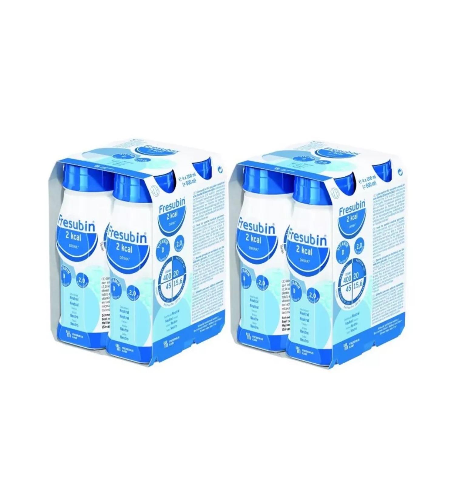 Fresubin Drink 2 kcal tasting neutral food fiber 200ml 4Ct-2pcs - Buy Online on GoSupps.com