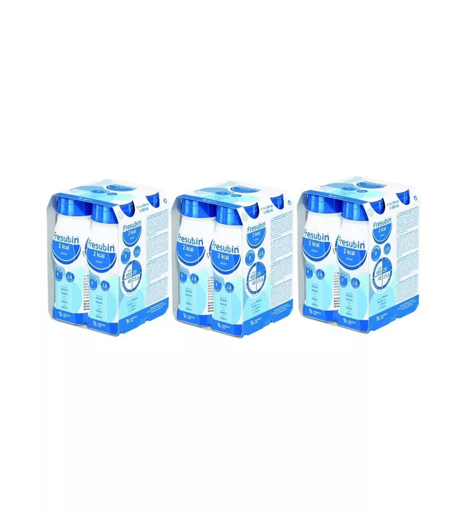Fresubin Drink 2 kcal tasting neutral foods fiber200ml 4p-3pcs - Buy Online on GoSupps.com