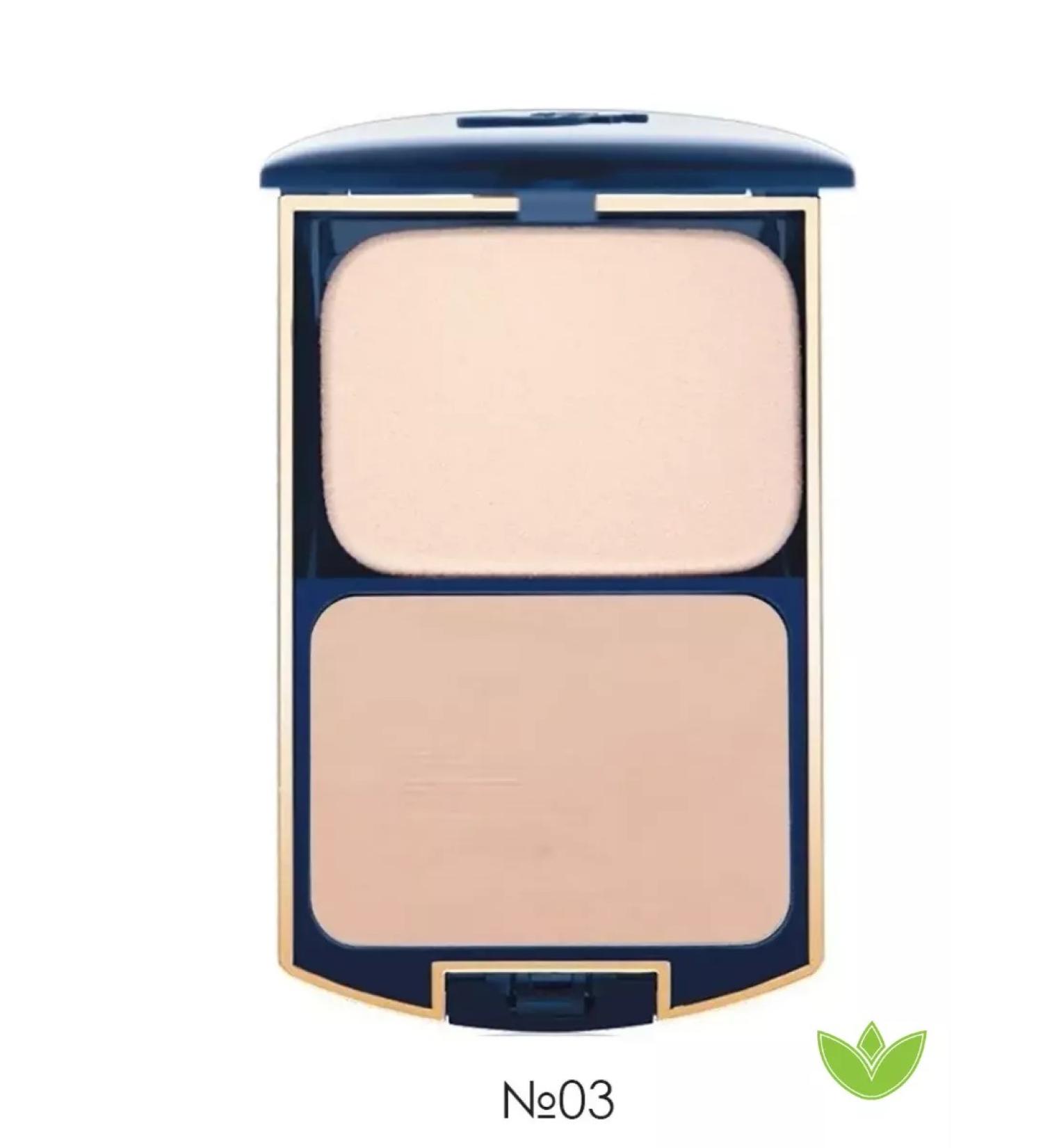 ffleur Compact powder 2V1 TK-12 Light pastel No. 03