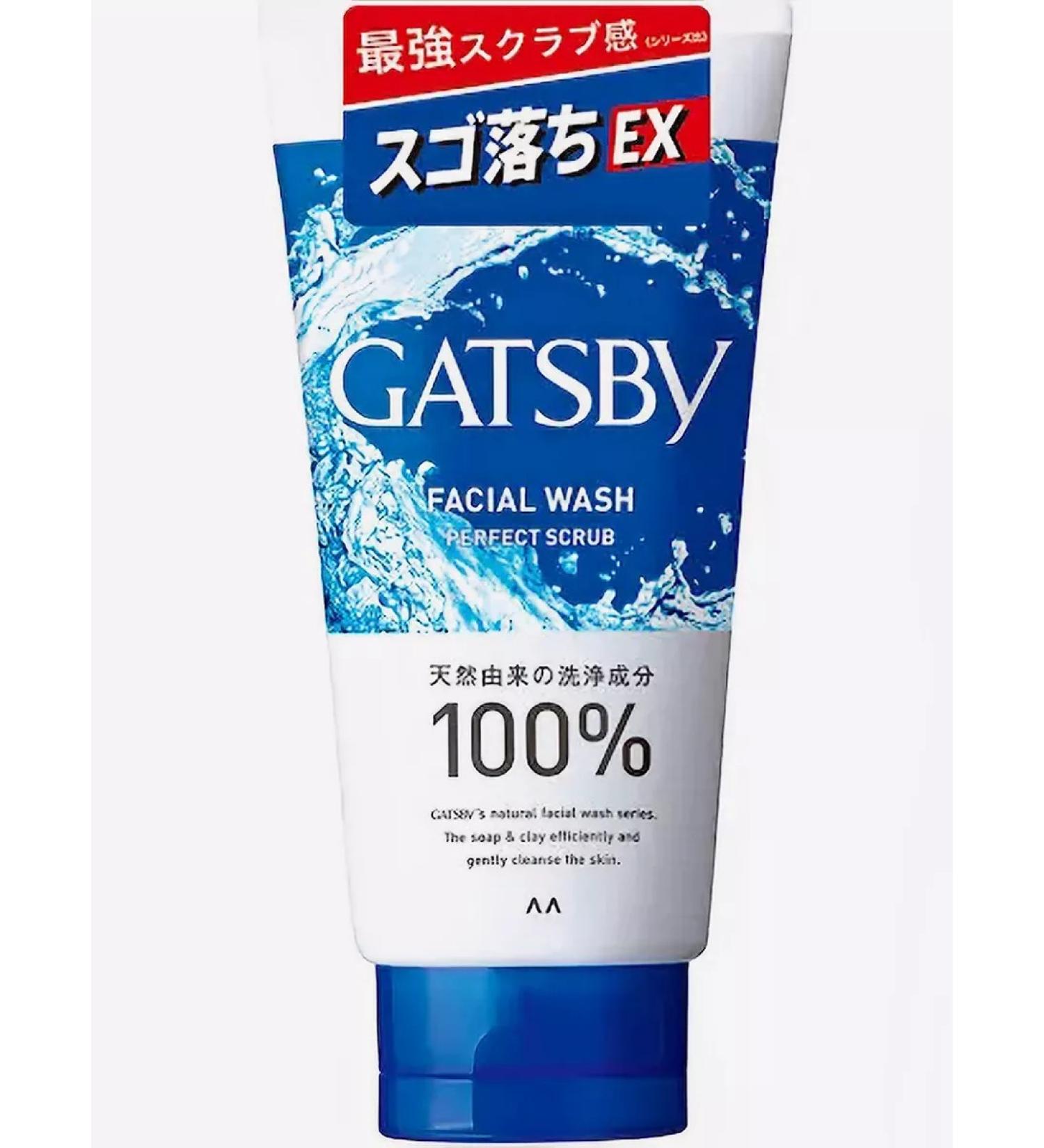 Mandom Gatsby foam scrub for washing 130g aroma of freshness
