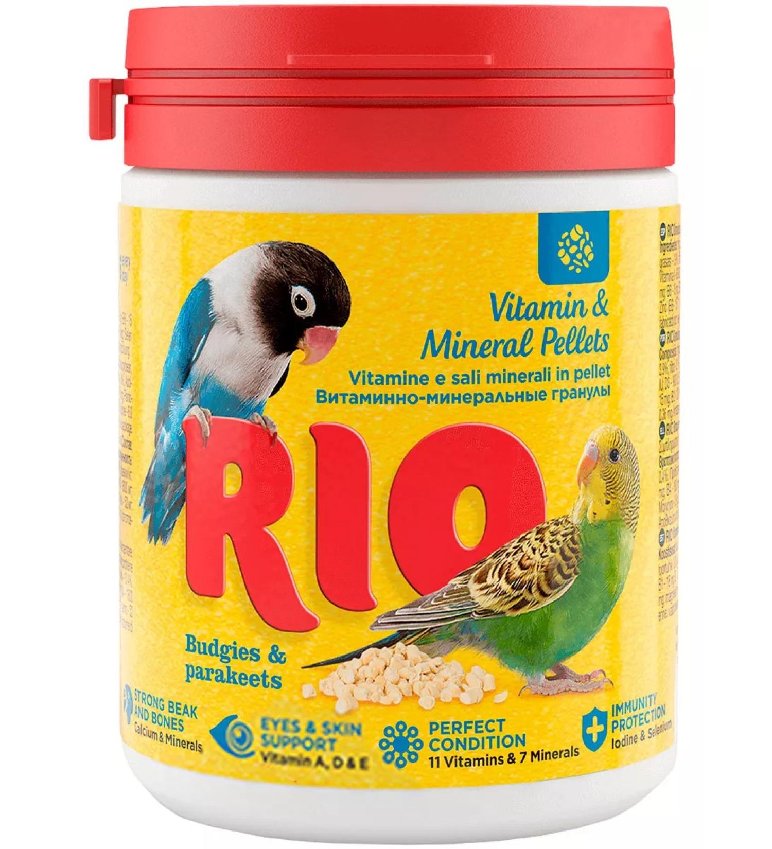 RIO Vitamins granules for wavy and medium parrots 120 g