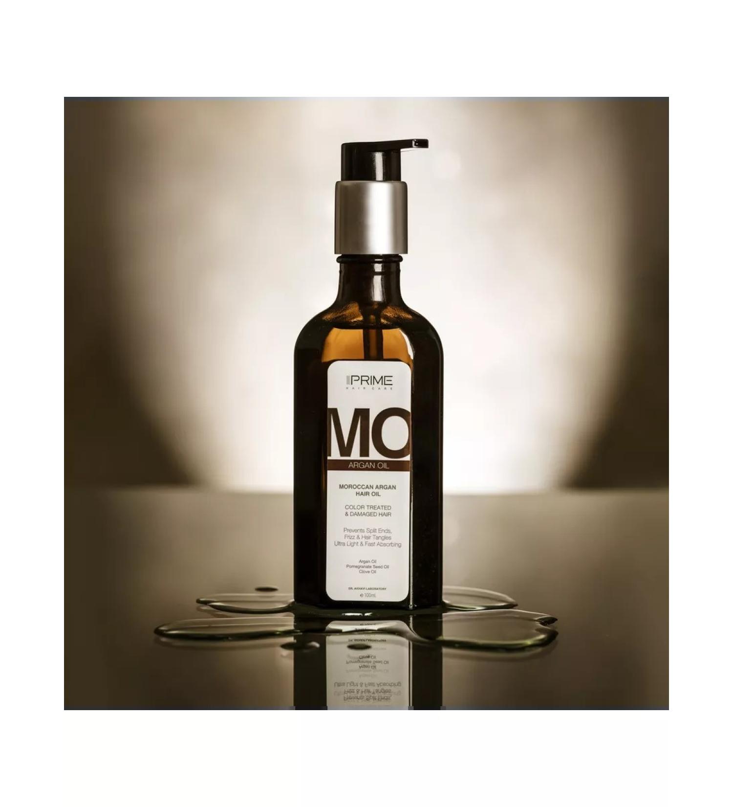 Prime skin care Moroccan argan oil for dyed and brittle hair - Buy Online on GoSupps.com