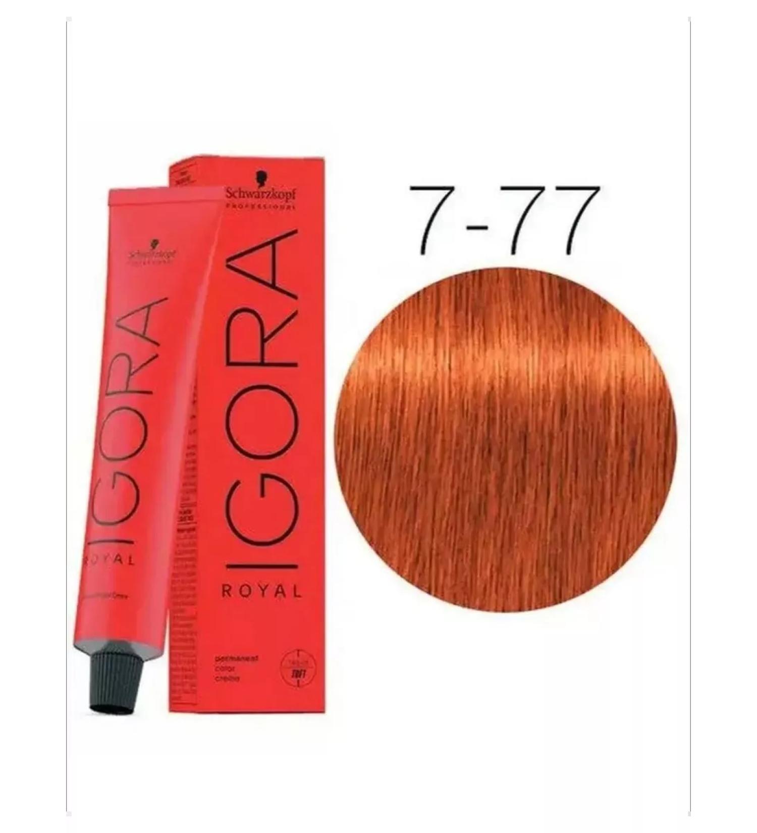 Schwarzkopf Professional Igora Royal 7-77 Wed-Rur. Medn. 60ml
