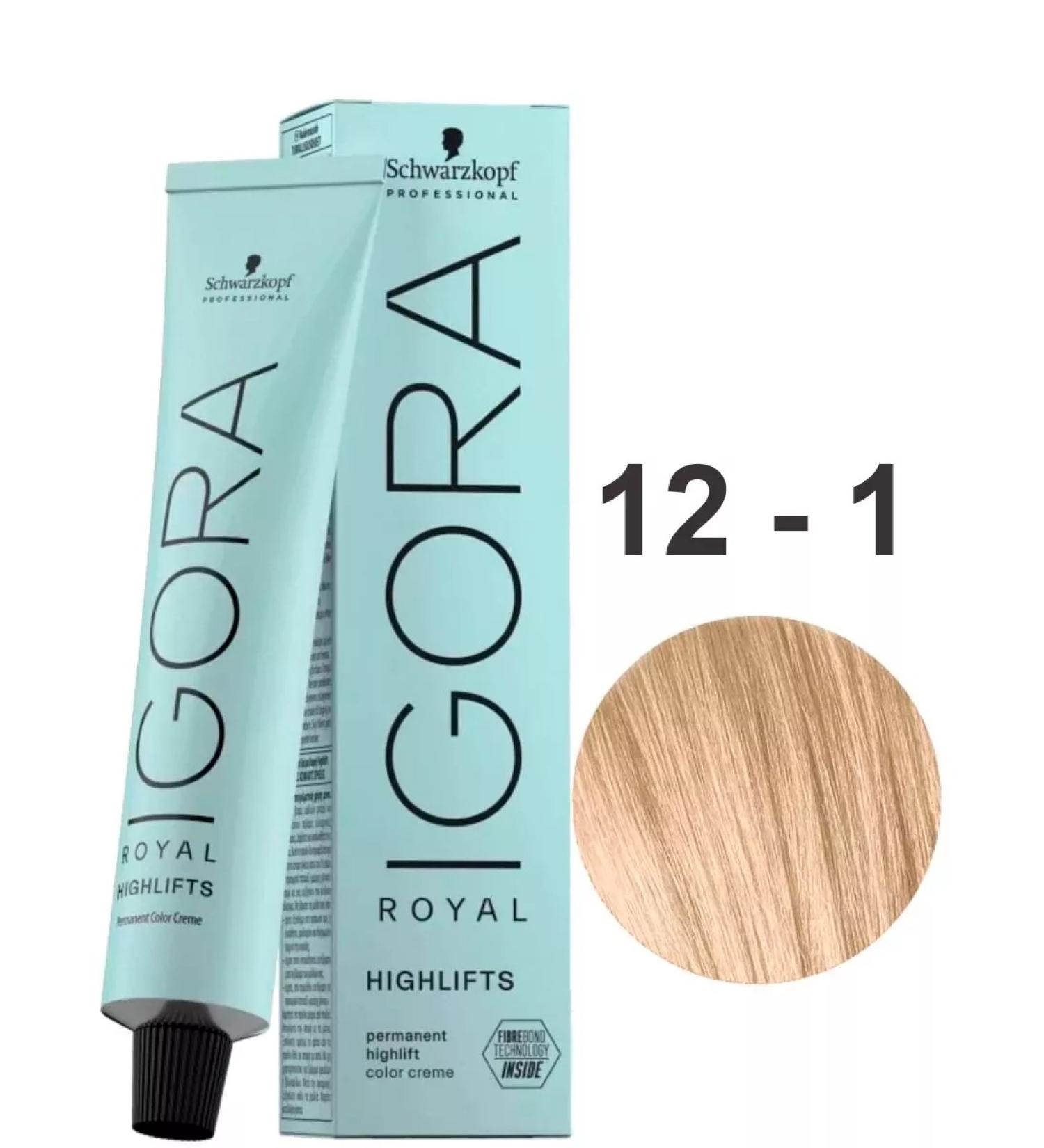 Schwarzkopf Professional Igora Royal 12-1 sp. Blon.San. 60ml