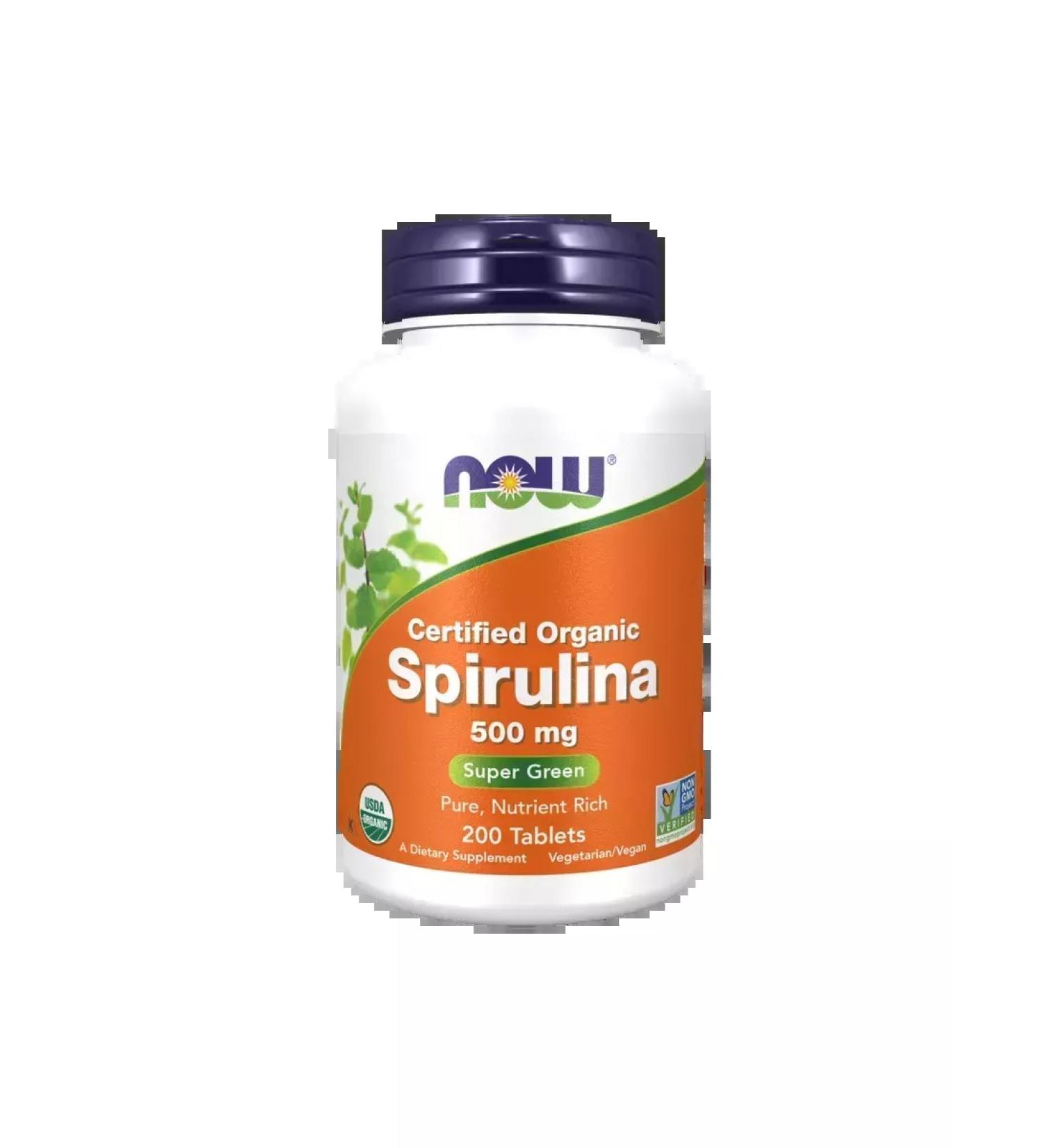 Best! Now spirulina 500 mg 200 pcs. 500 mg tablets