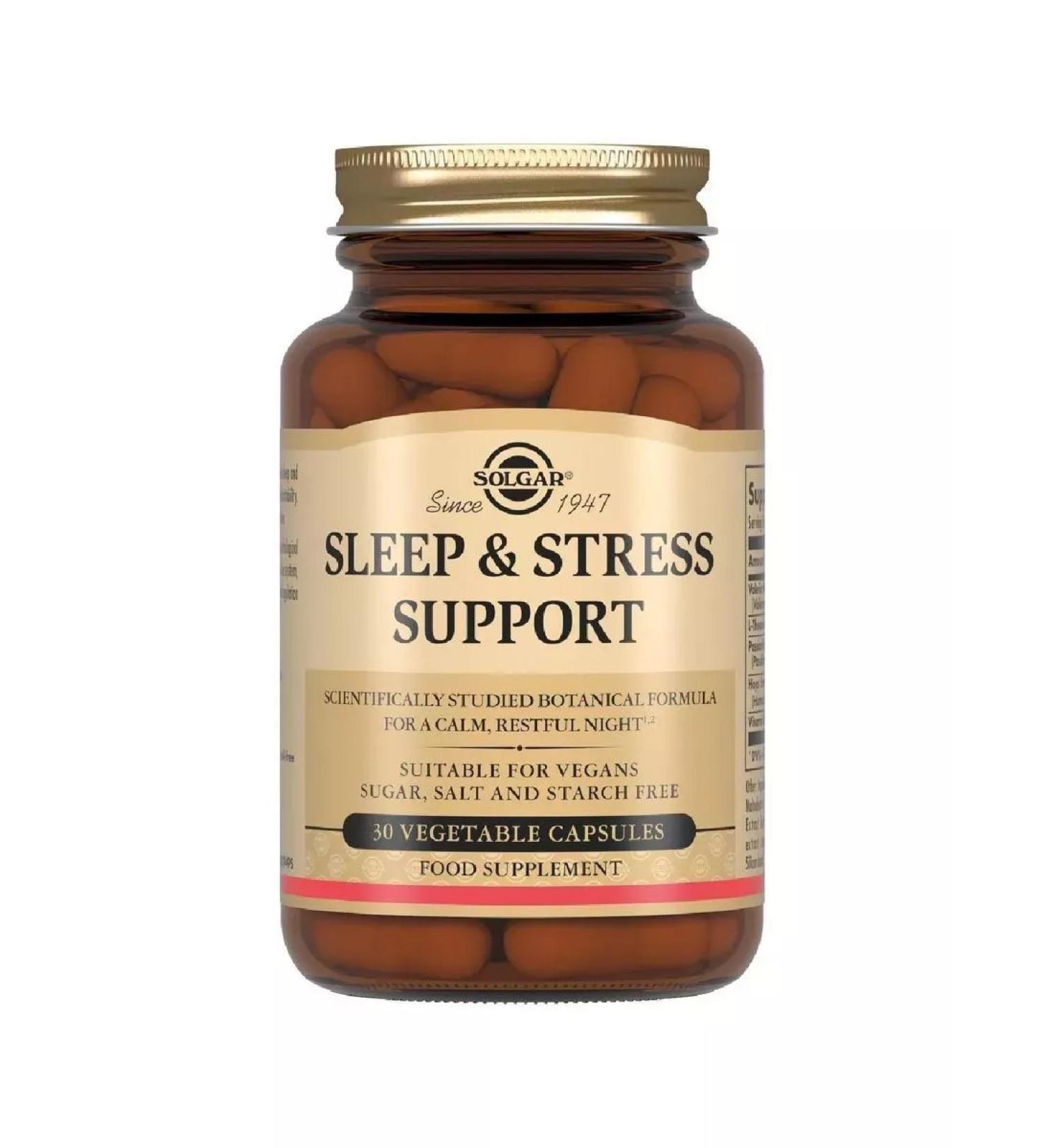 Solgar Sleep and night stress control 30 pcs. Capsules MAS-1p
