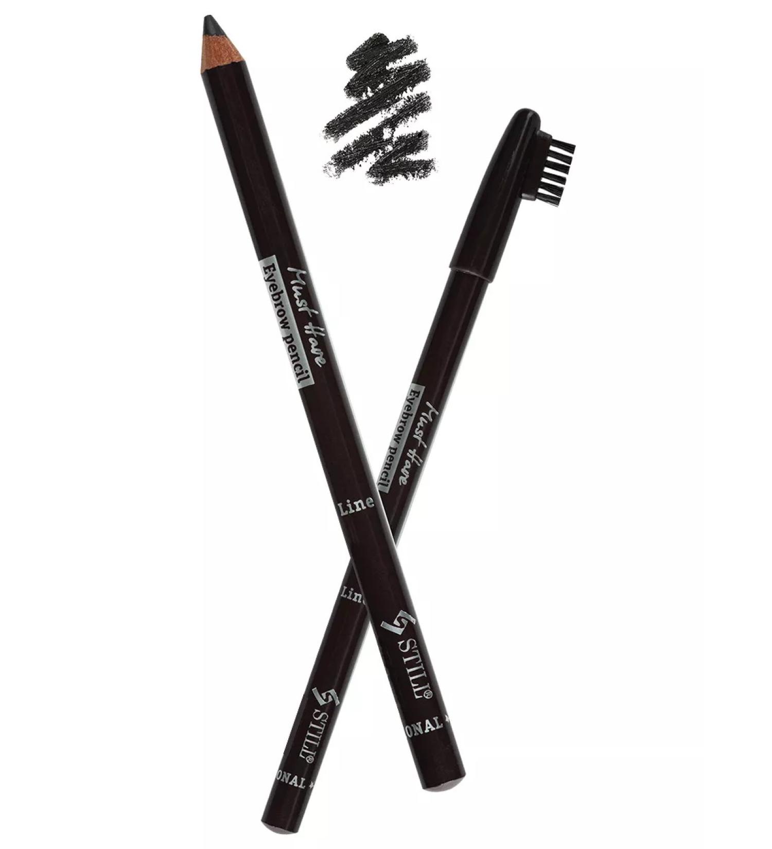 still Black eyebrow pencil with a brush 511 burning brunette - Buy Online on GoSupps.com
