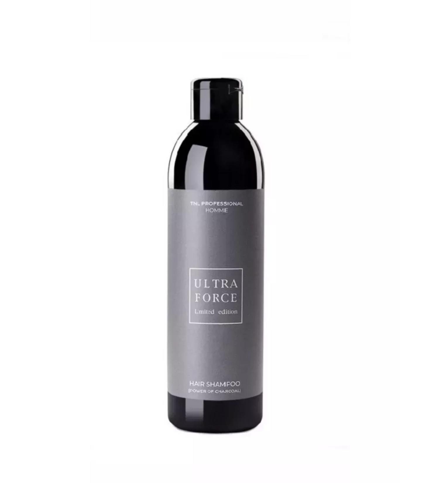 TNL PROFESSIONAL Male shampoo with black coal TNL Ultra Force 400 ml