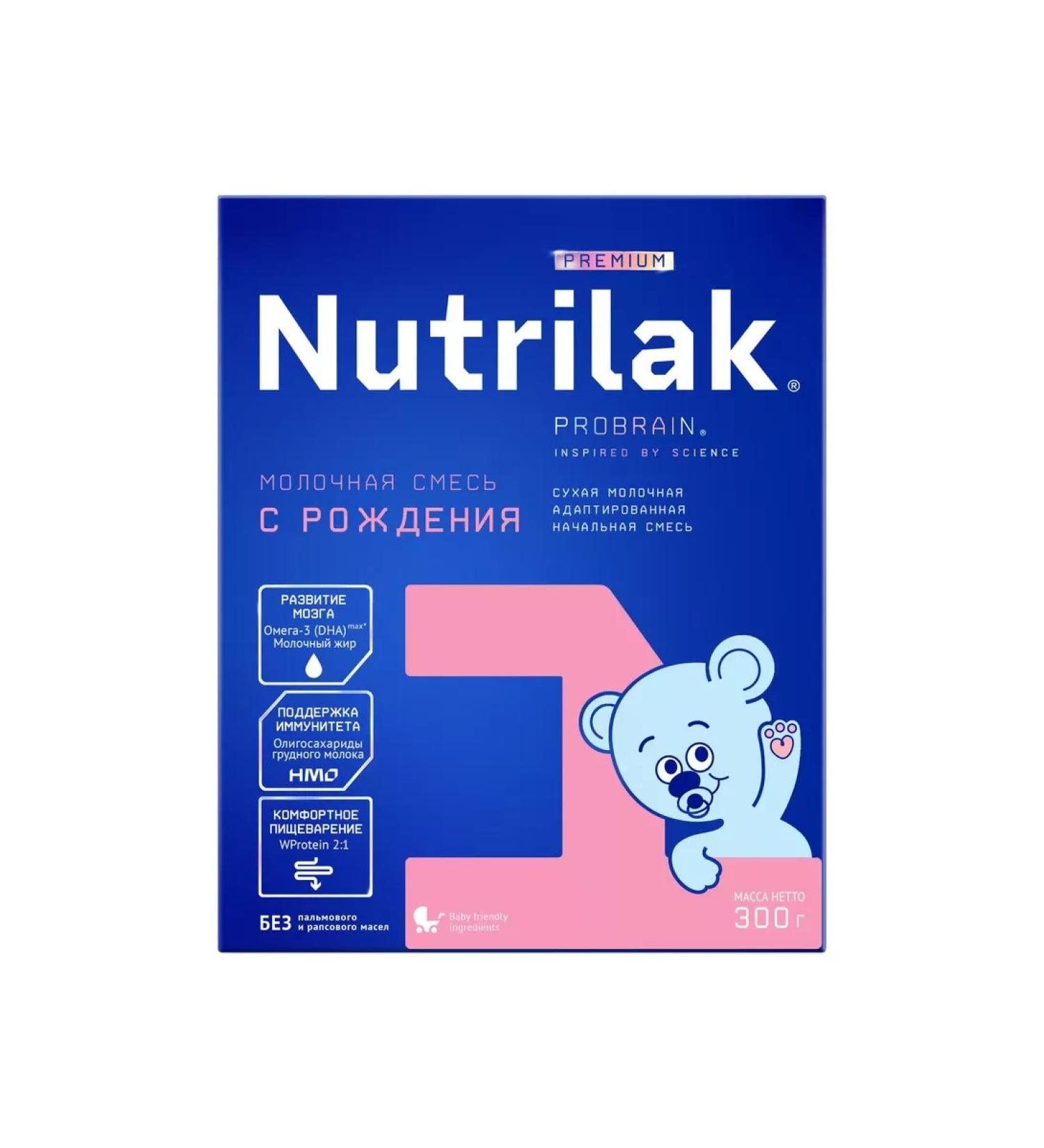 Nutrilak Premium 1 mixture dry child they say adapter 0-6 months 300g