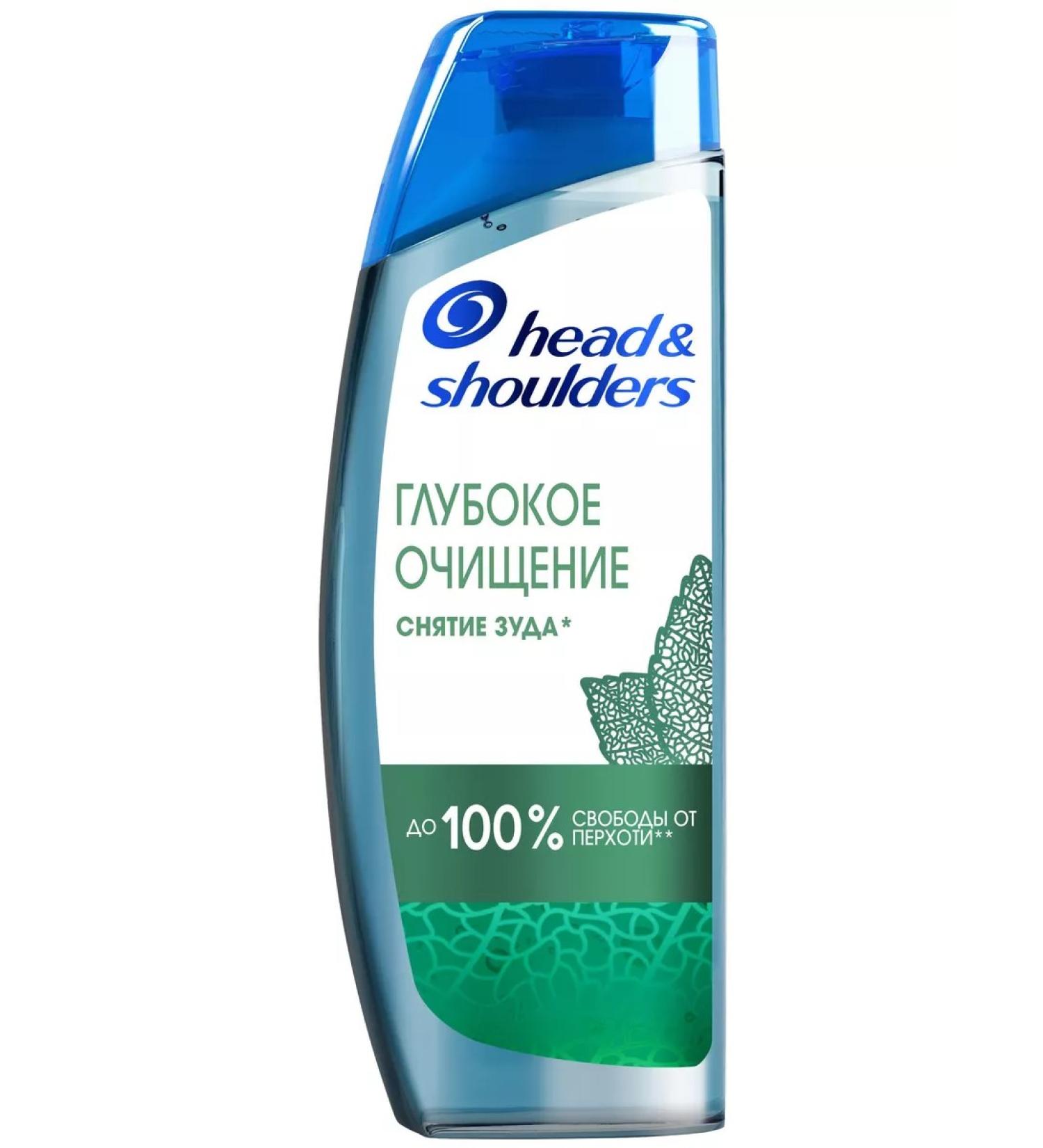 Head&Shoulders Shampoo deep cleansing Removing itching 300 ml - Buy Online on GoSupps.com