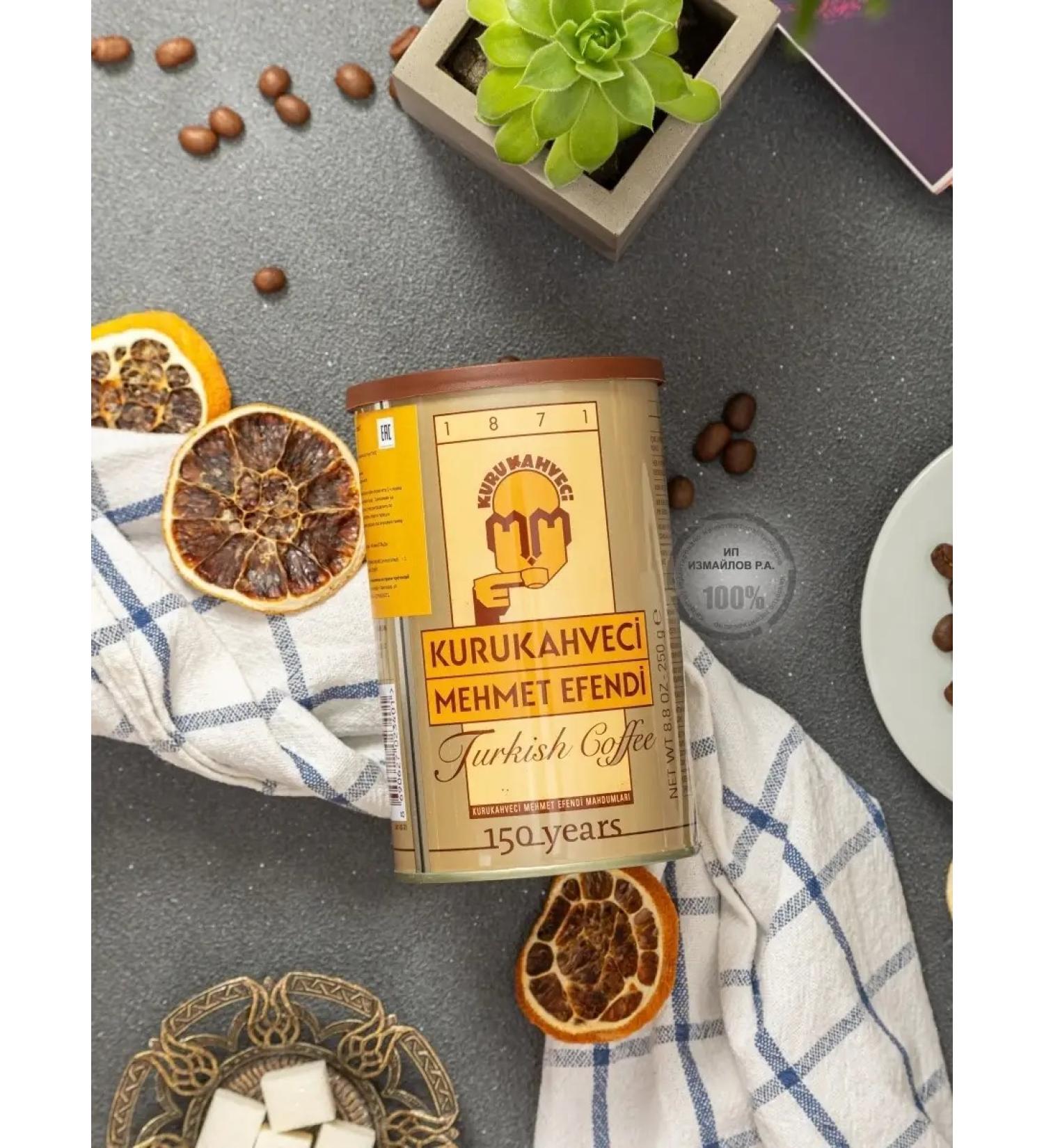 KURUKAHVECI MEHMET EFENDI Turkish Coffee Mehmet Efendi 250 gr